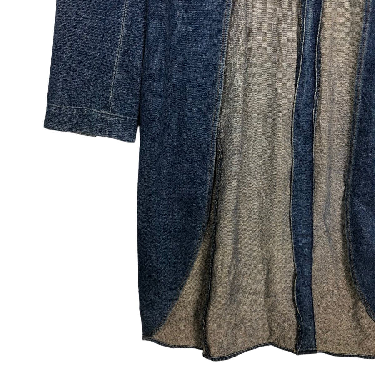 Jean Paul Gaultier 🔥VINTAGE JEAN PAUL GAULTIER LONG DENIM JACKET Size S / US 4 / IT 40 - 5 Thumbnail