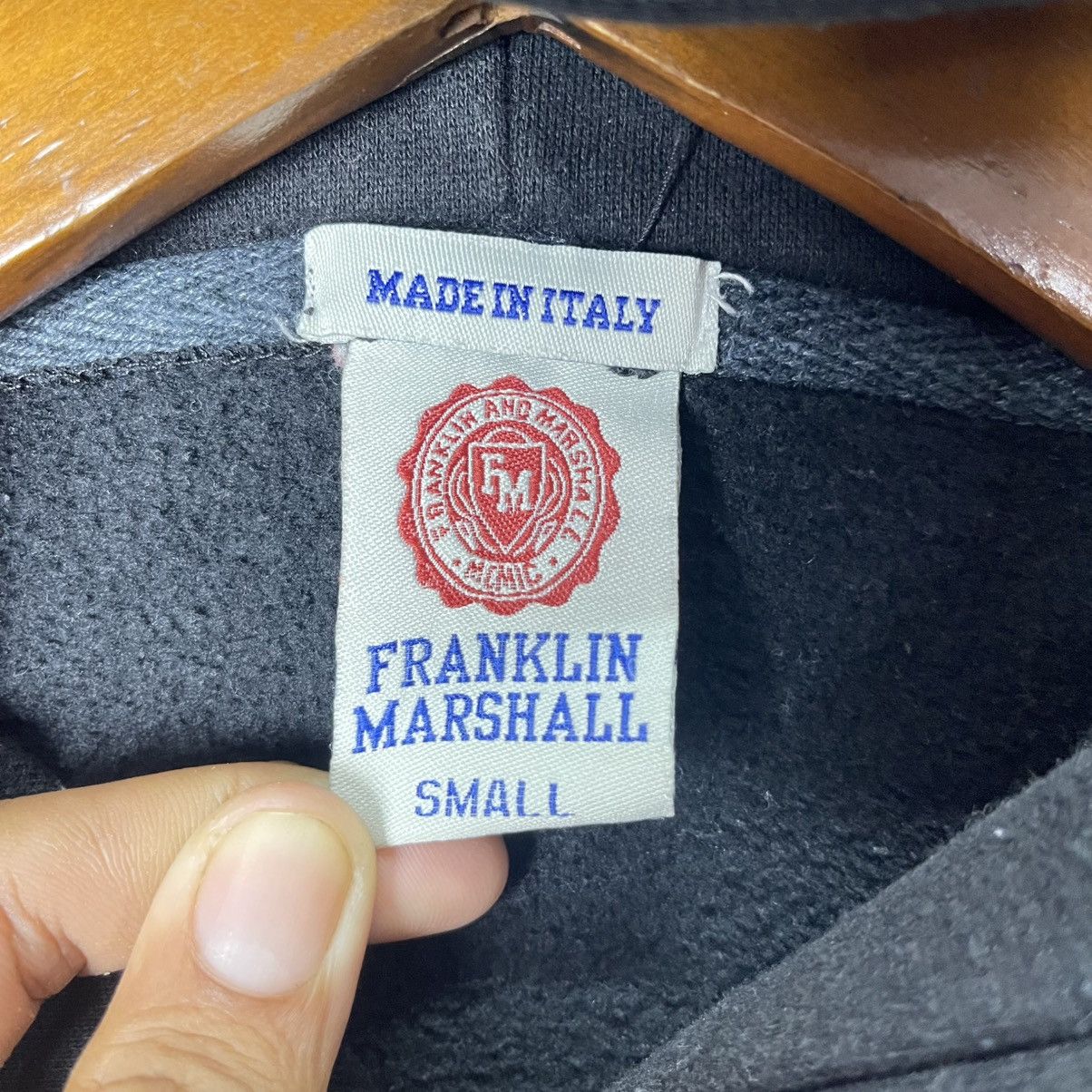 Franklin & Marshall Franklin Marshall Made in Italy Hoodie Size US S / EU 44-46 / 1 - 7 Thumbnail