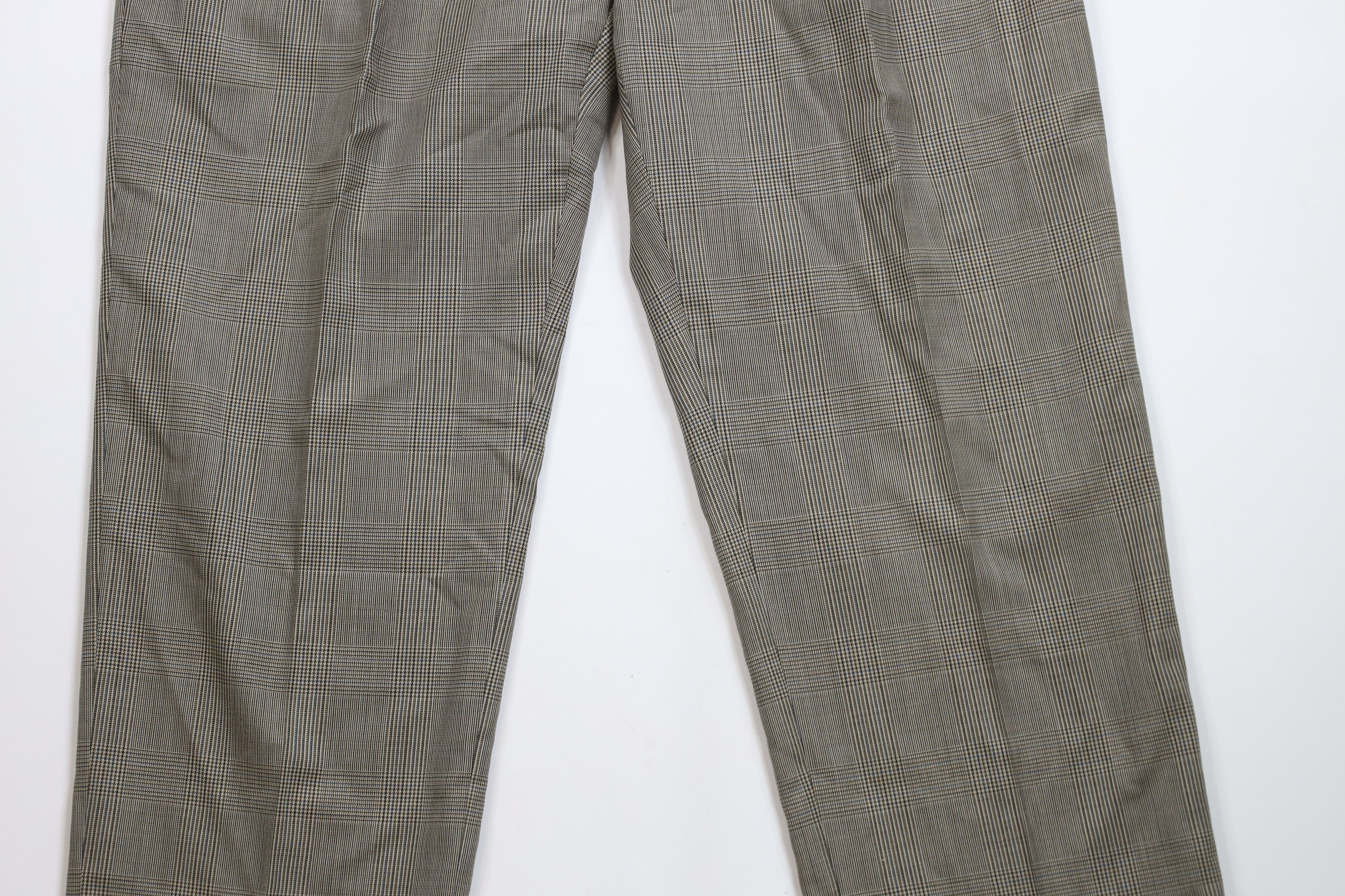 Vintage Vintage 90s Streetwear Houndstooth Wide Leg Chino Pants Size US 38 / EU 54 - 3 Thumbnail