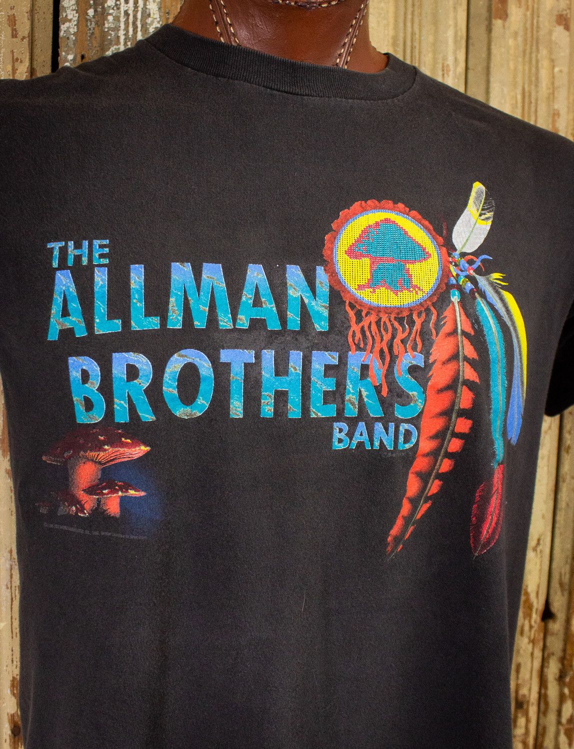 Band Tees × Vintage Vintage Allman Brothers Band Macon, GA Concert T Shirt 90s Size US L / EU 52-54 / 3 - 4 Thumbnail