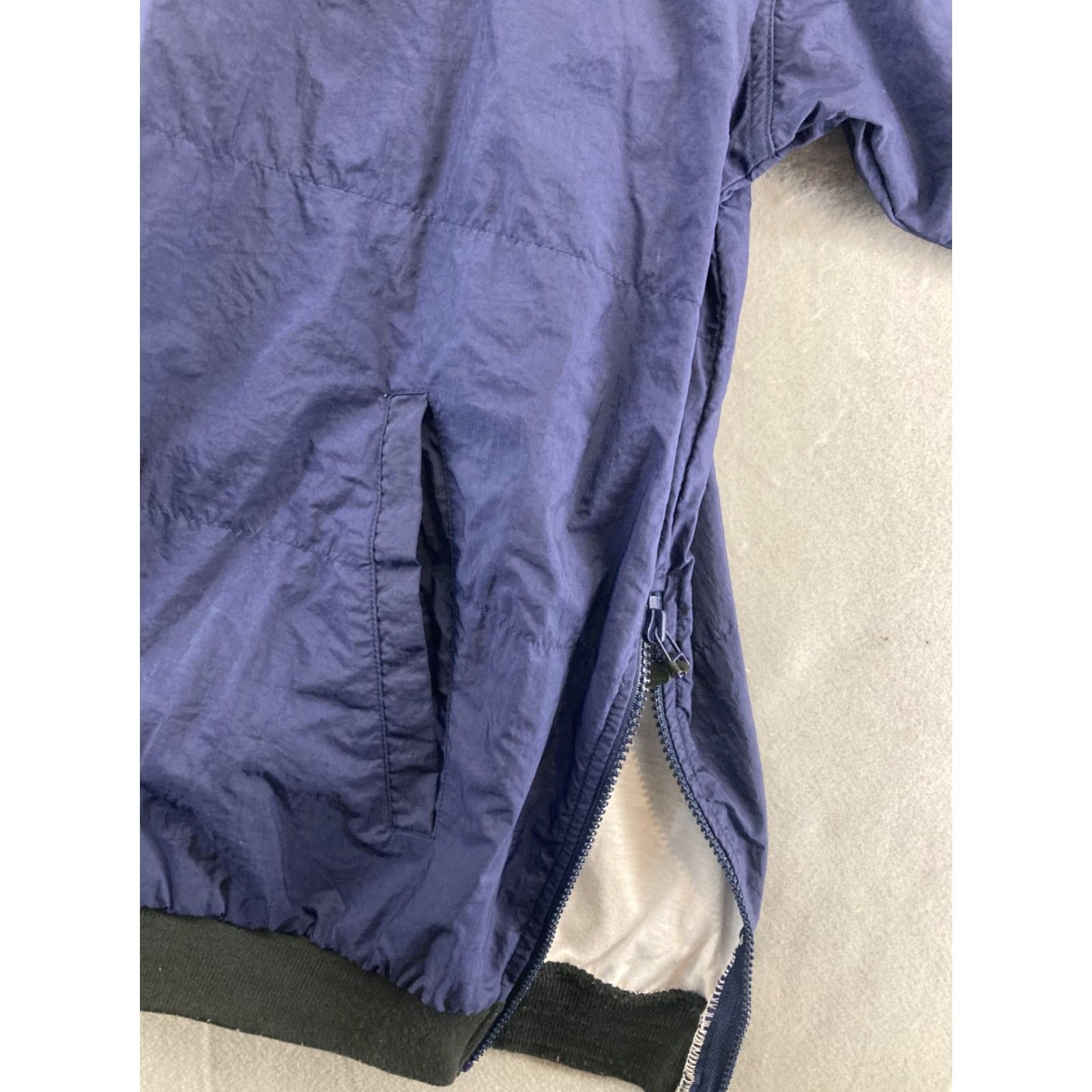 Adidas Adidas VTG Windbreaker Sweatshirt XXL Blue Green Logo Side Zippers Mens 2XL Zip Pockets Town-Brand-Style: Pullover Sports Soccer Size US XXL / EU 58 / 5 - 4 Thumbnail
