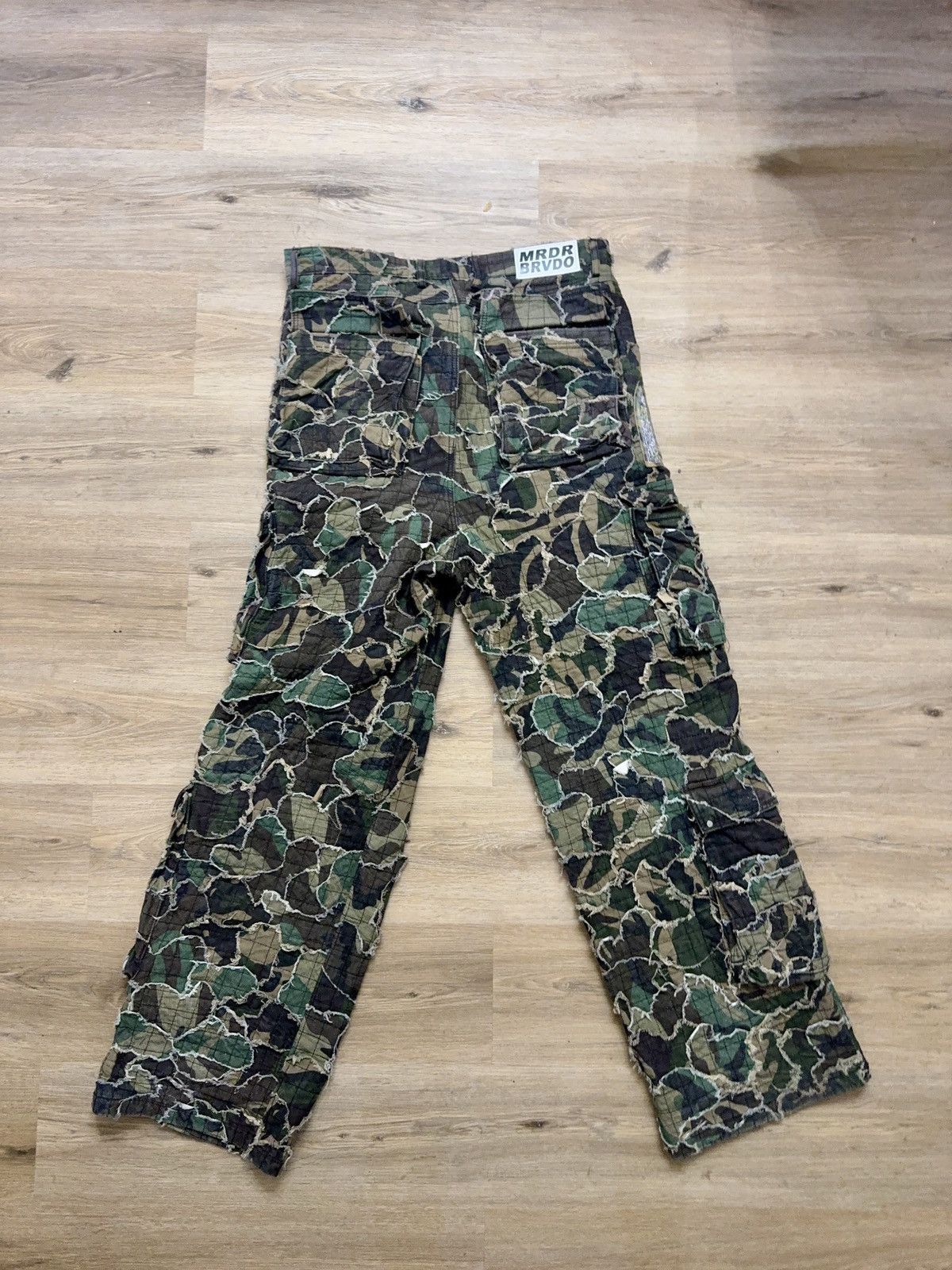 Who Decides War Who Decides War Distress Cargo Pants Size US 36 / EU 52 - 3 Thumbnail