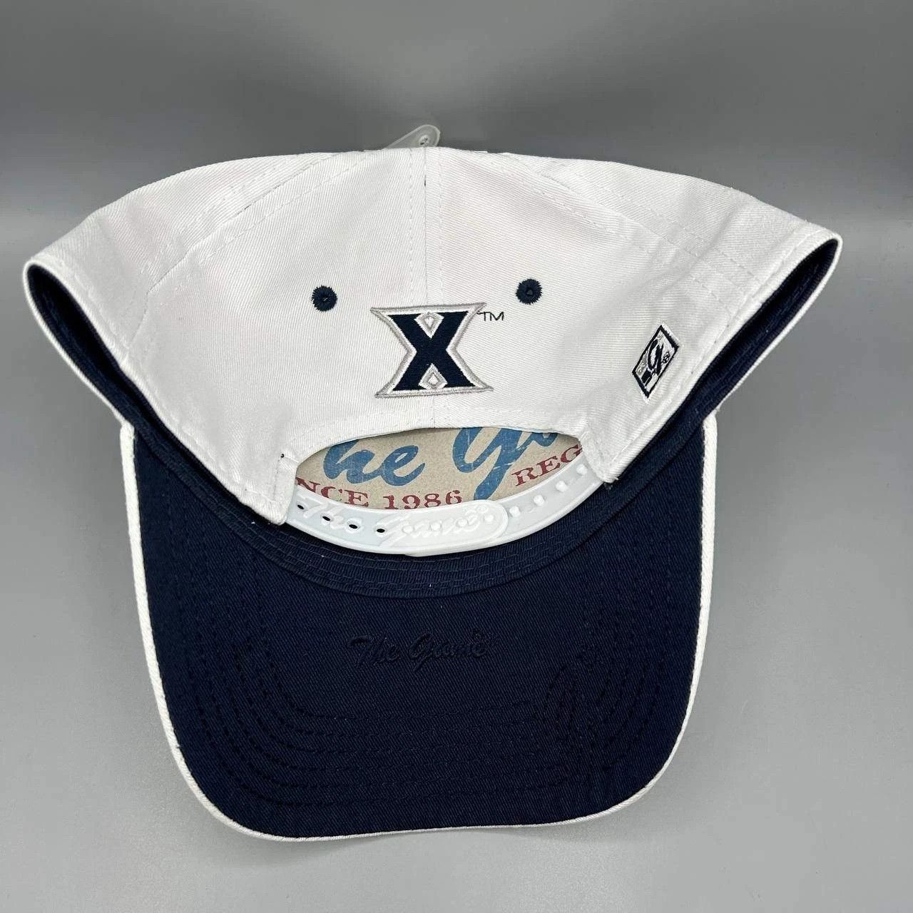 The Game Vintage Xavier University Musketeers Hat Men NCAA Snap Back Size ONE SIZE - 7 Thumbnail