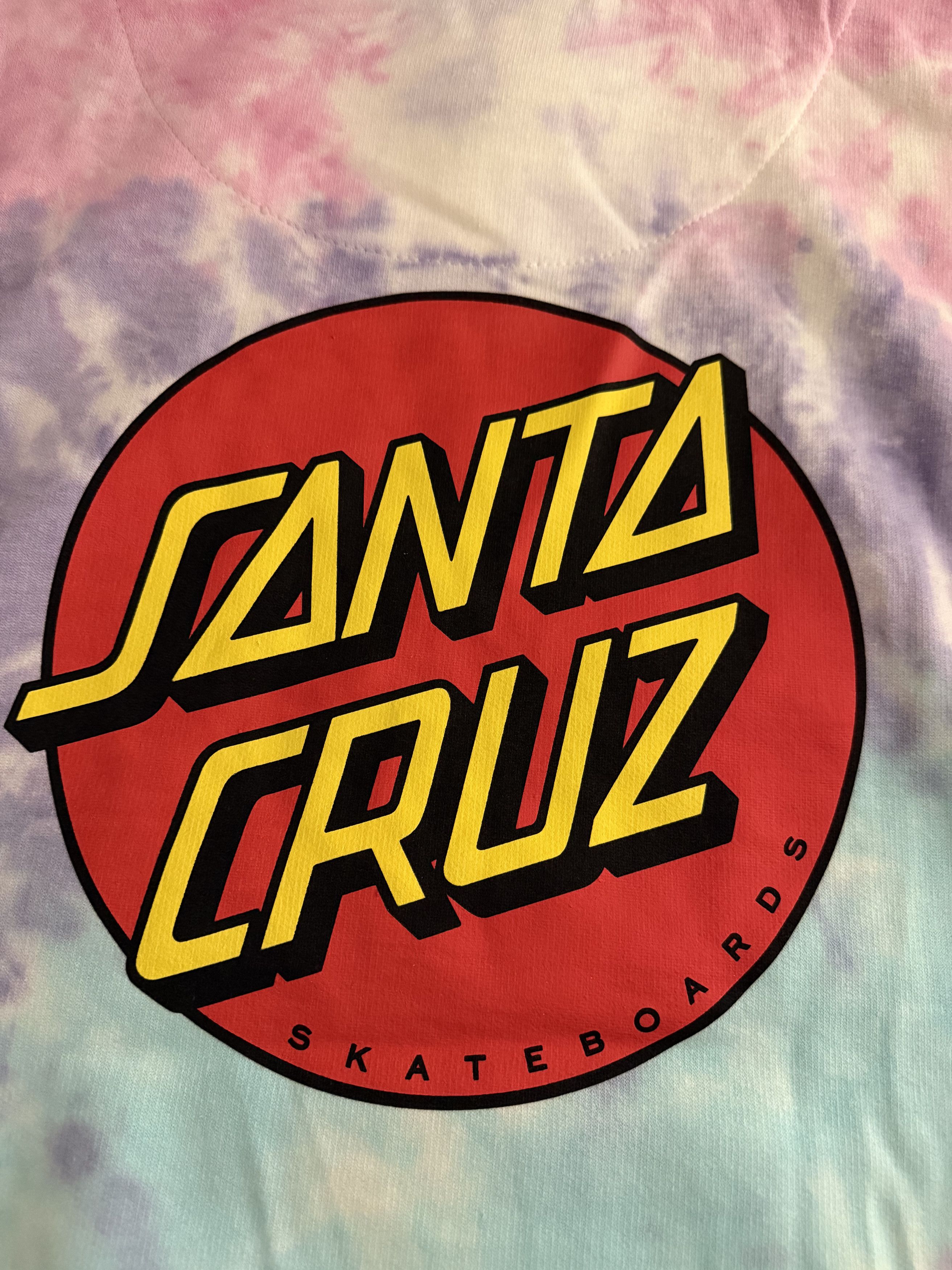 Santa Cruz Skateboards Tie Dye Hoodie from Santa Cruz California Size US L / EU 52-54 / 3 - 4 Thumbnail