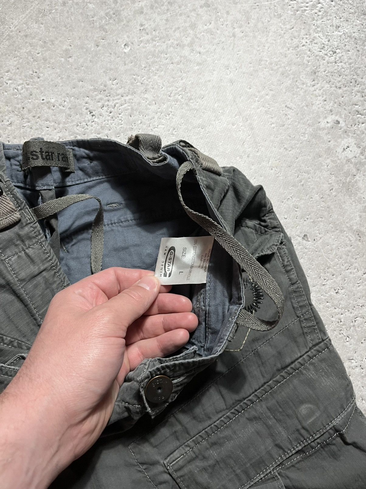 G-Star G-Star RAW Cargo Military Shorts with Straps Size L Size US 34 / EU 50 - 10 Thumbnail