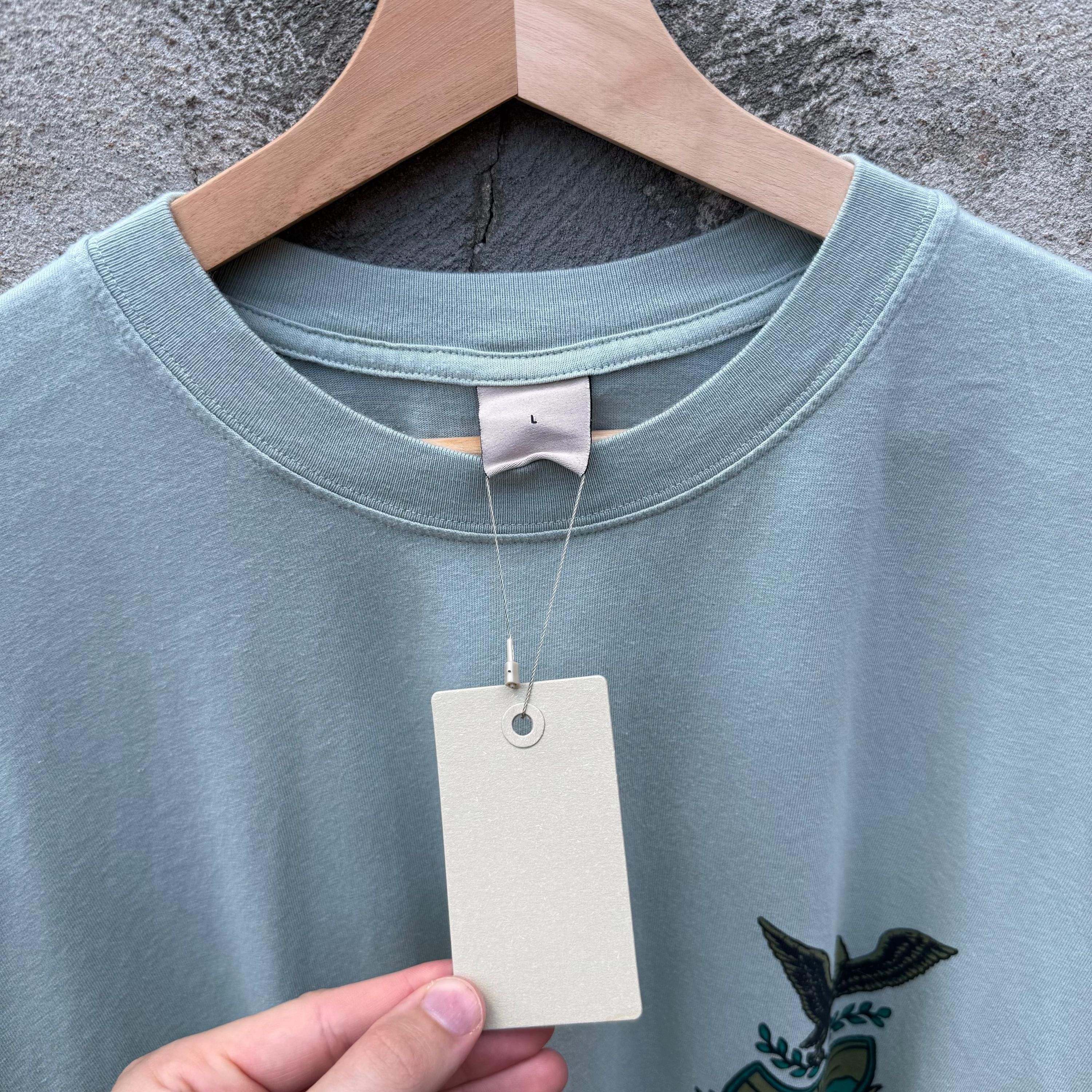 Yeezy YZY Crest Olive Green T-Shirt Size US XL / EU 56 / 4 - 4 Thumbnail