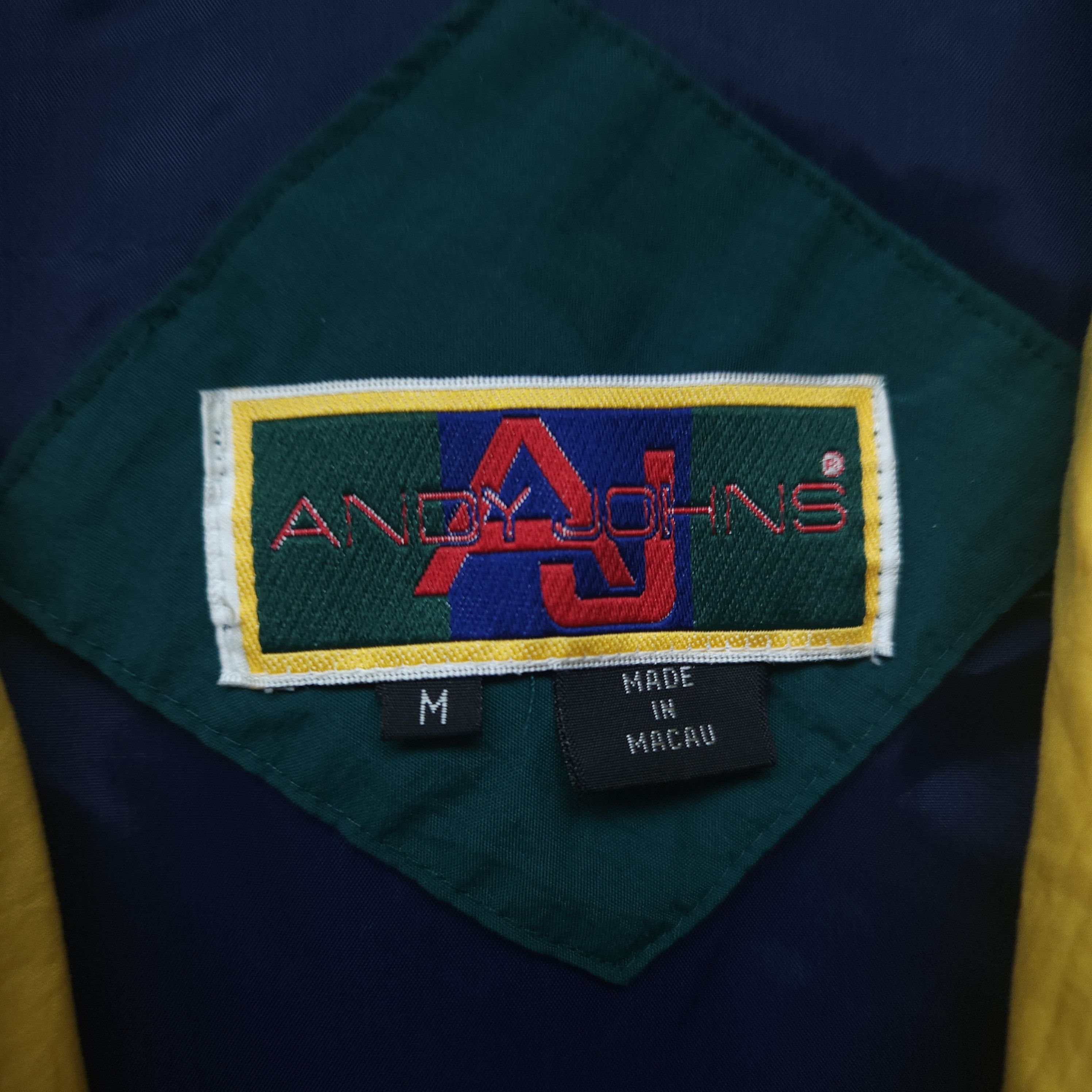 Vintage Andy Johns Full-Zip Up Windbreaker Jacket Size US M / EU 48-50 / 2 - 3 Thumbnail