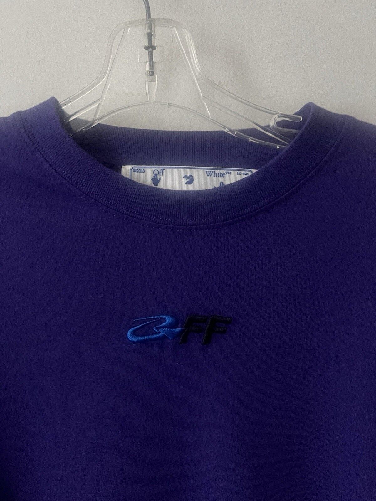 Off-White Exact Opp Over Skate Purple T-shirt Size US S / EU 44-46 / 1 - 5 Thumbnail
