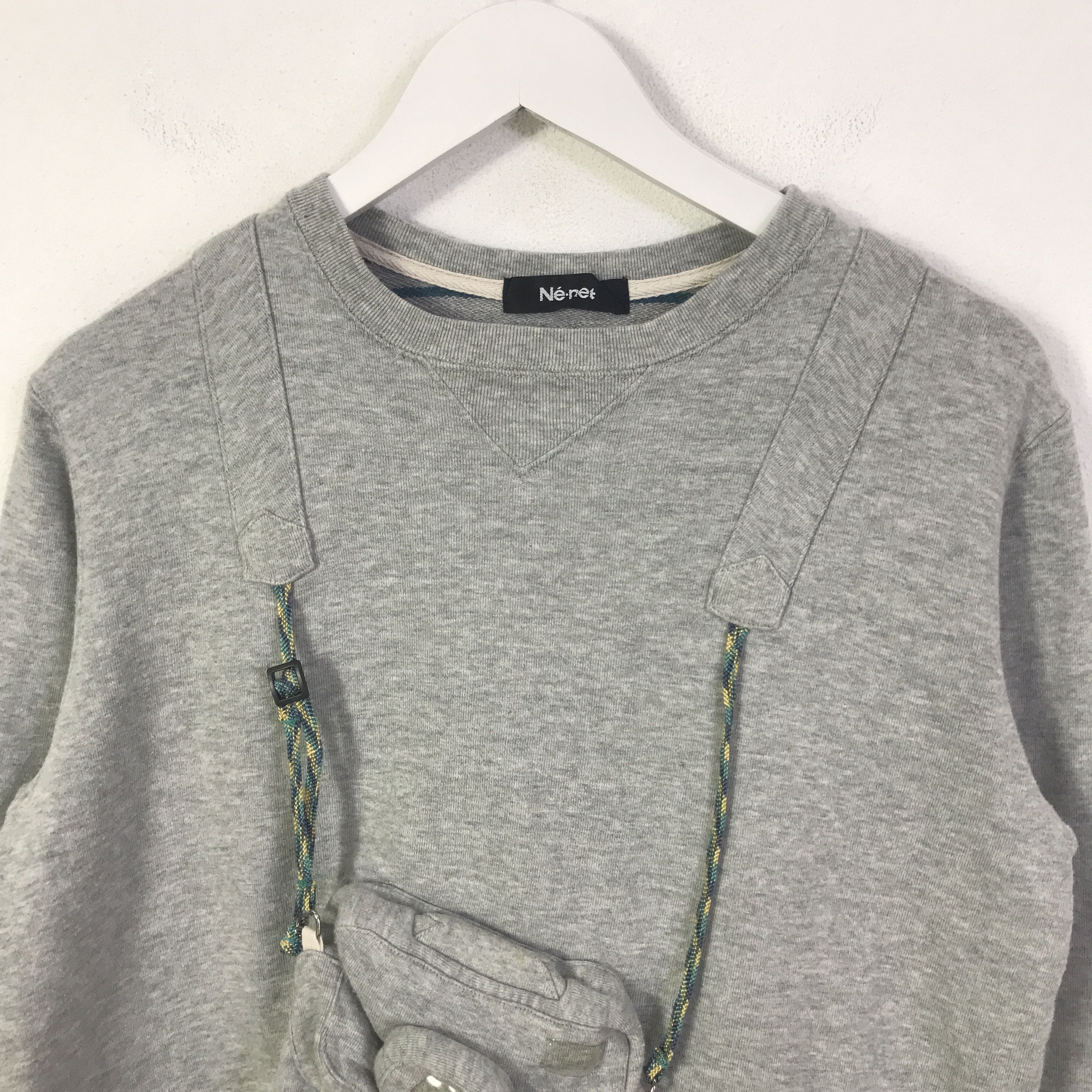 Ne-Net Ne-Net Issey Miyake Design Camera sweatshirt K89B15 Size US M / EU 48-50 / 2 - 2 Thumbnail