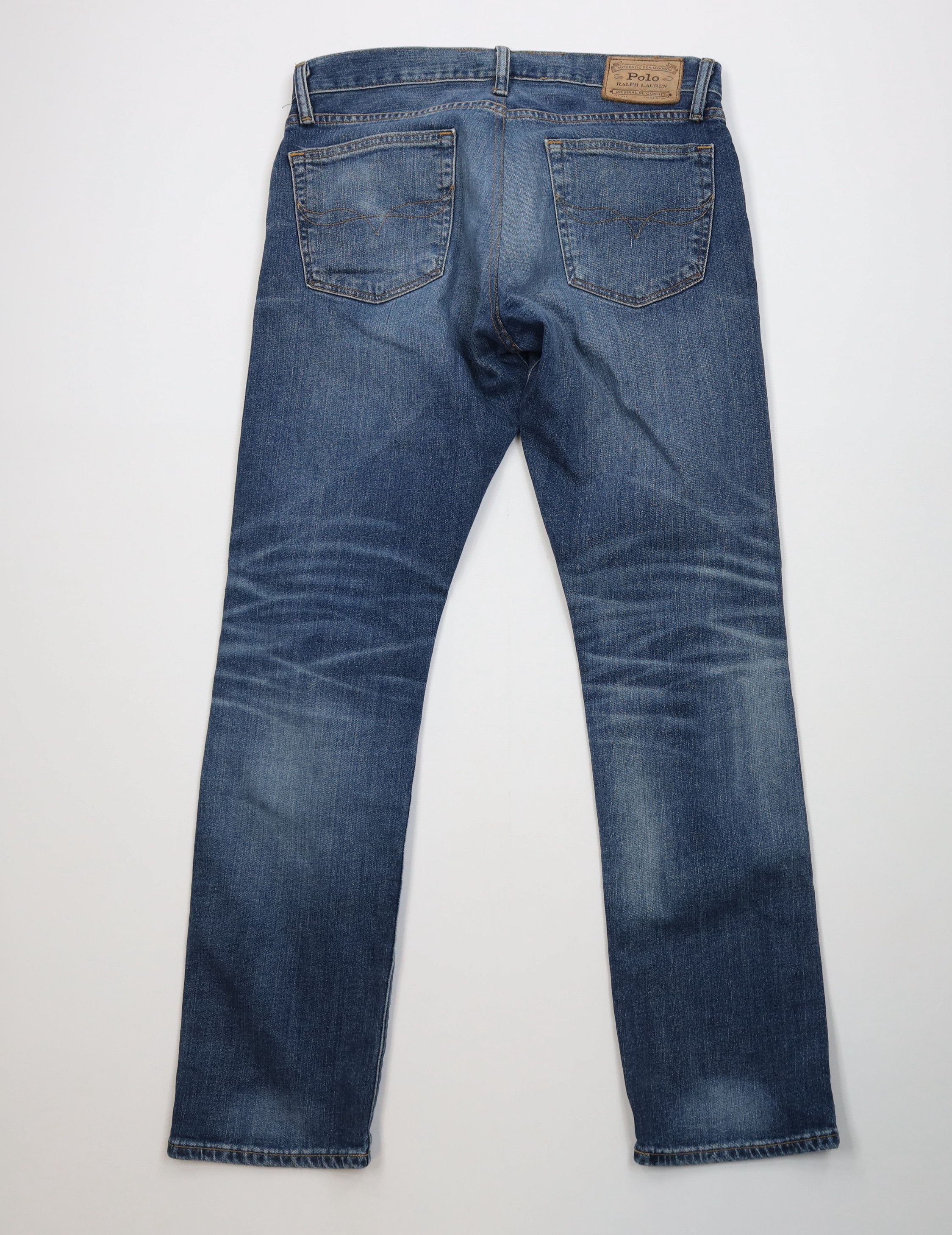 Polo Ralph Lauren Vintage Ralph Lauren Slim Straight Leg Denim Jeans Blue Size US 32 / EU 48 - 12 Thumbnail