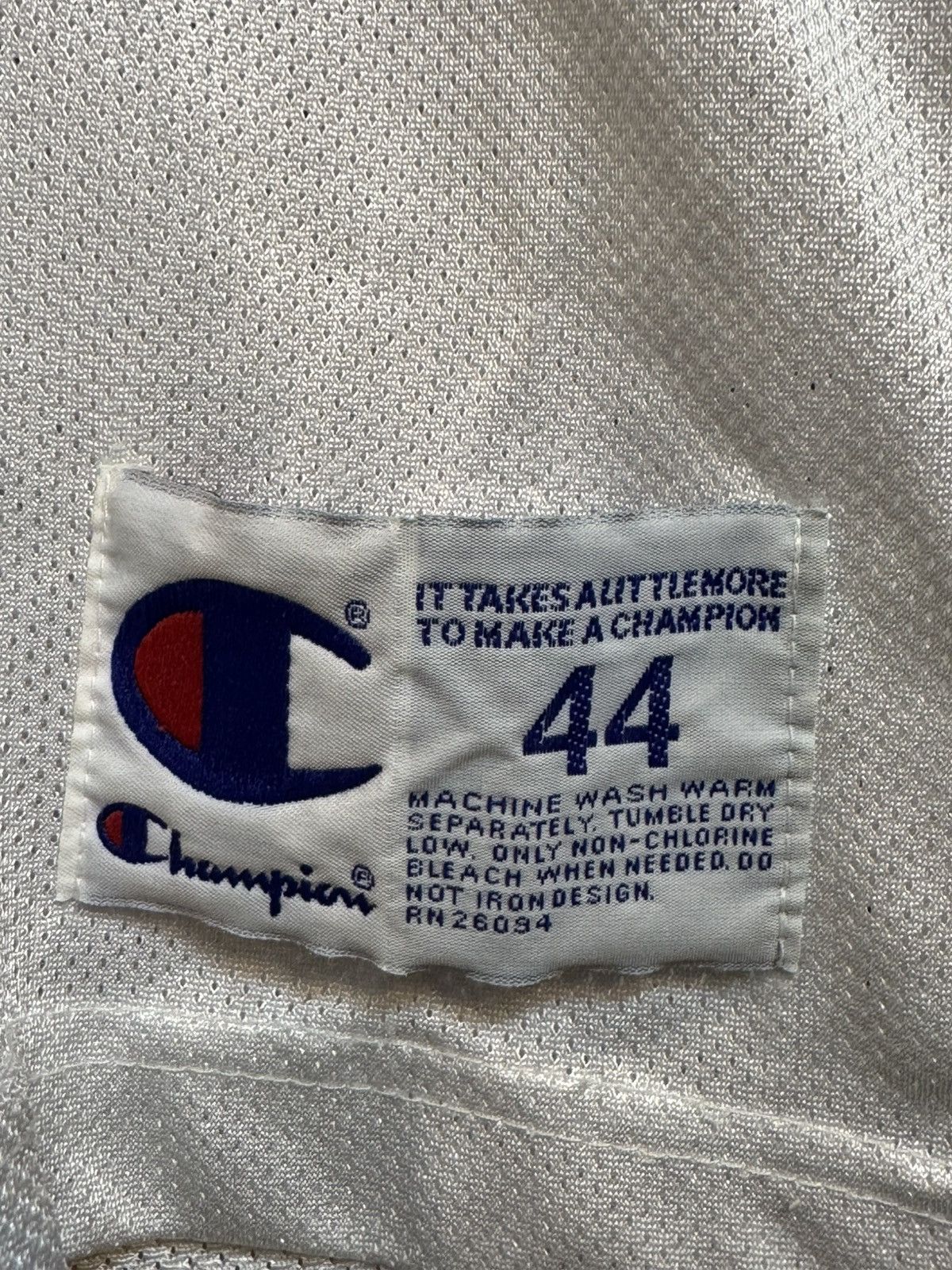 Champion vintage Champion Dennis Rodman Chicago Bulls jersey 1990s Size US S / EU 44-46 / 1 - 6 Thumbnail