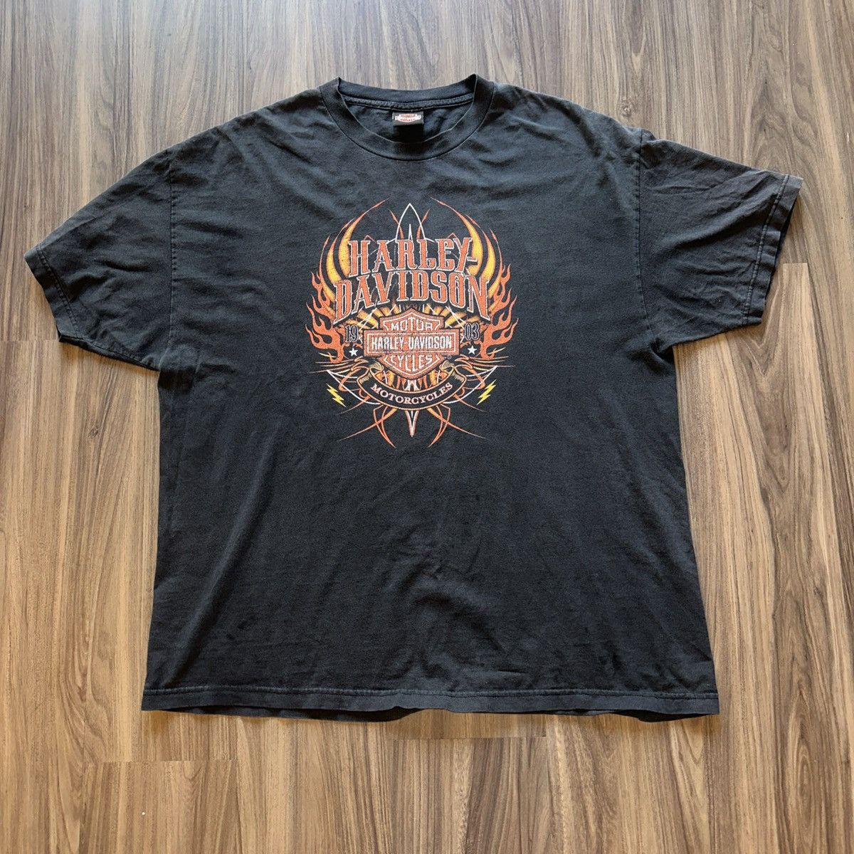 Harley Davidson Vintage Harley Davidson XXL Tee, Traverse, Michigan Size US XXL / EU 58 / 5 - 1 Thumbnail