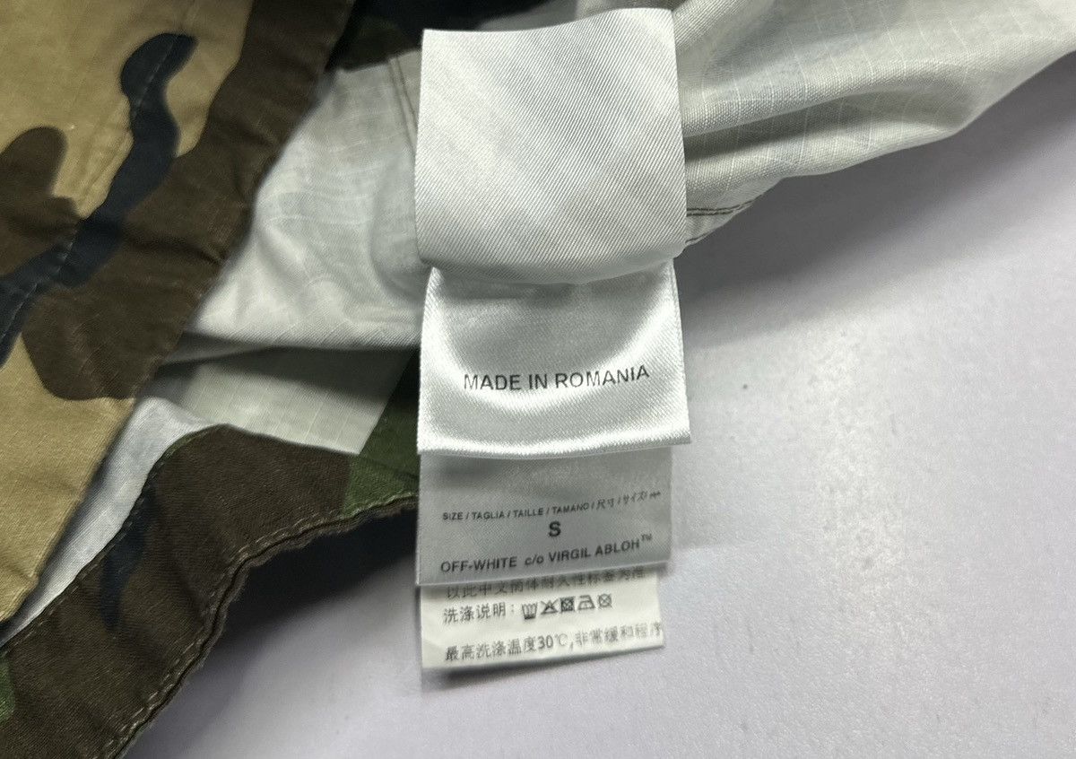 Off-White Off-White camouflage field jacket Size US S / EU 44-46 / 1 - 5 Thumbnail