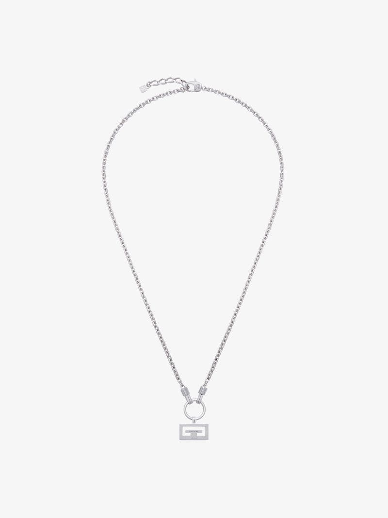 Givenchy o1n1vont0326 Size:OS/2g Necklace in Silver Size ONE SIZE - 1 Thumbnail