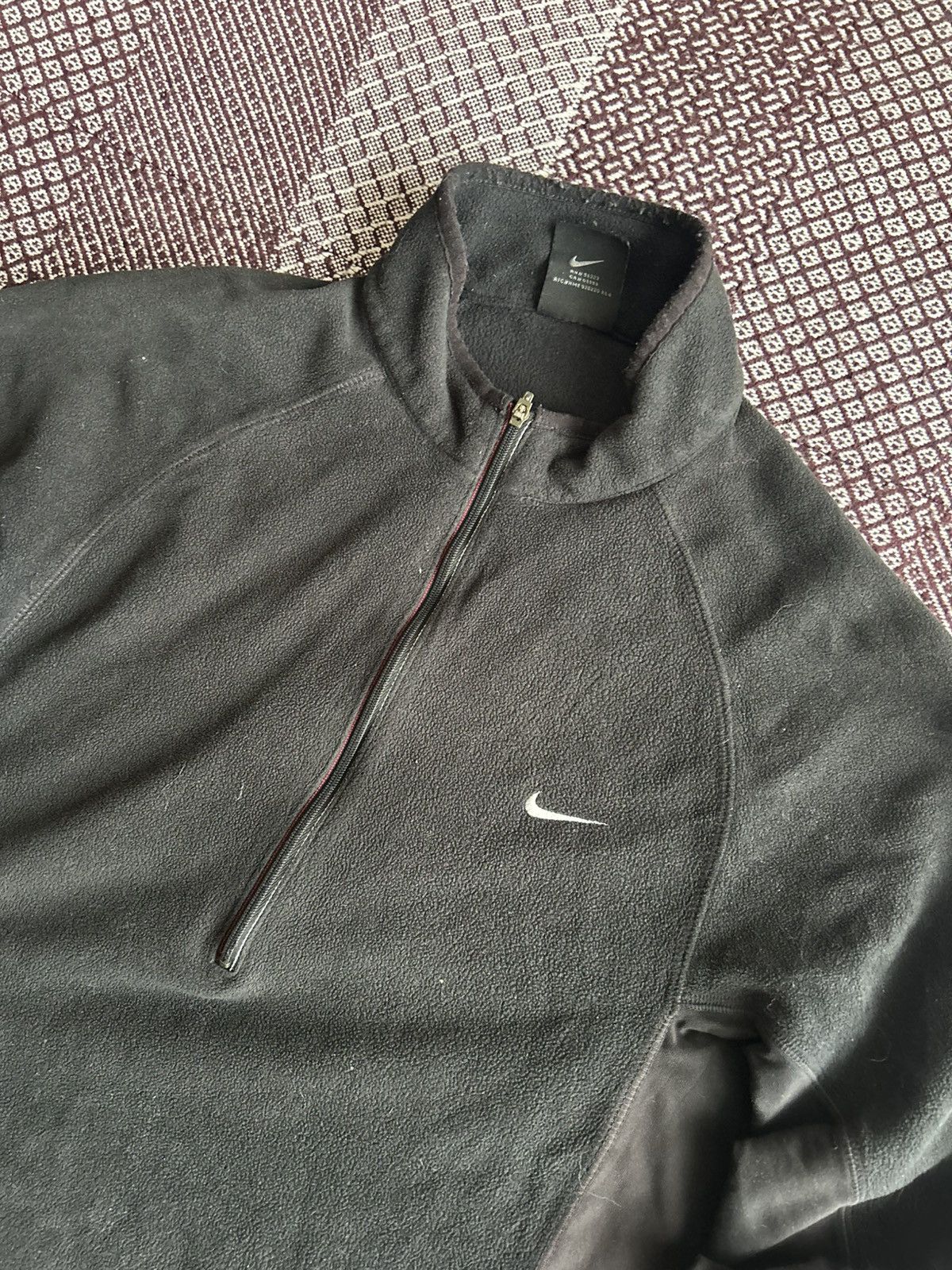 Nike Vintage Nike 00s Therma-Fit Fleece Long Sleeve Sweatshirt S Size US S / EU 44-46 / 1 - 5 Thumbnail