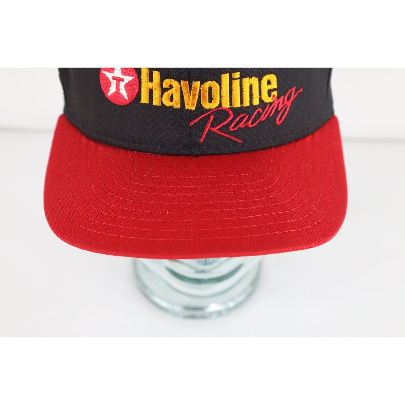 Vintage Vintage 90s NASCAR Texaco Havoline Racing Davey Allison Hat Size ONE SIZE - 2 Thumbnail