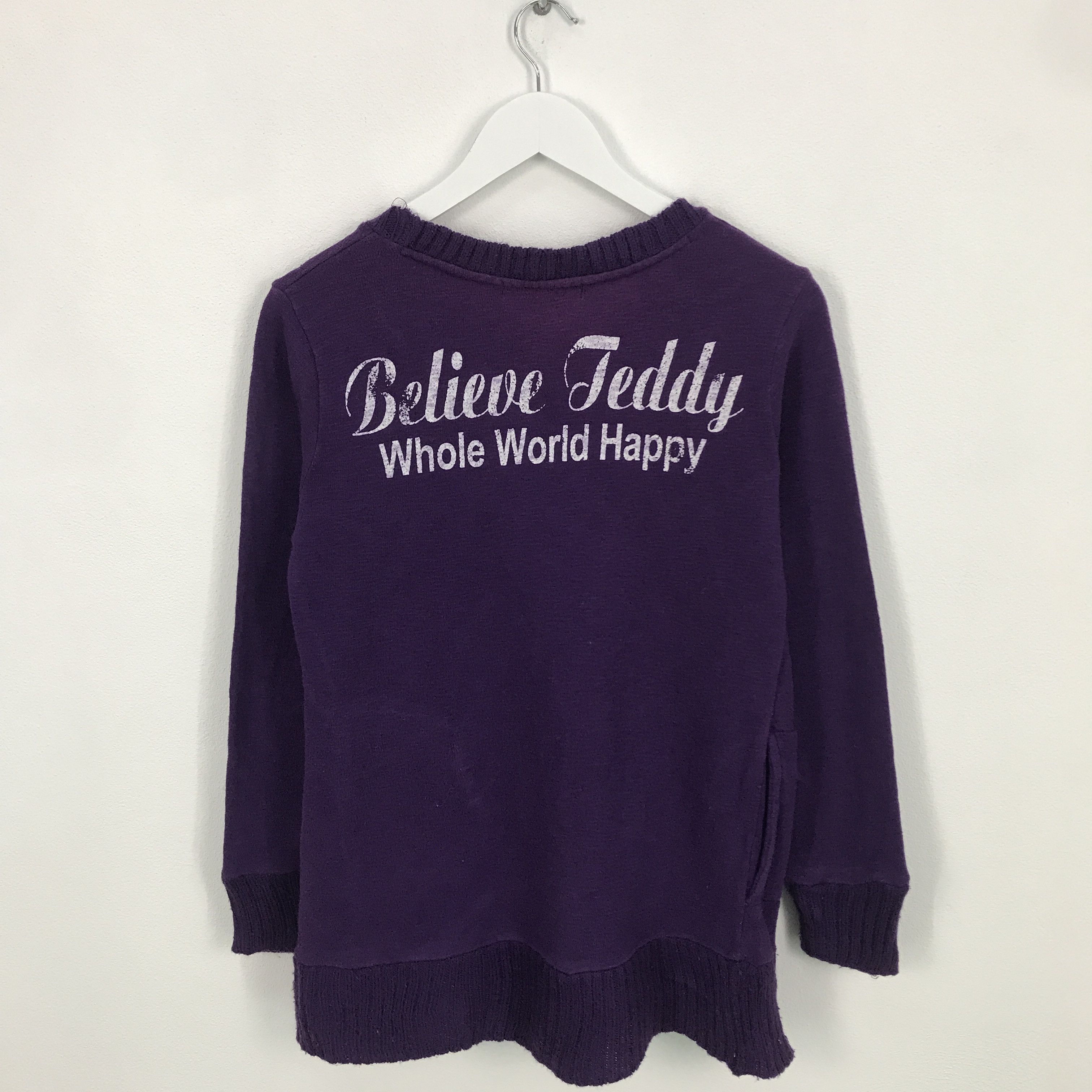 If Six Was Nine × Japanese Brand Rare sweet soul bear punk style sweatshirt Size XS / US 0-2 / IT 36-38 - 3 Thumbnail