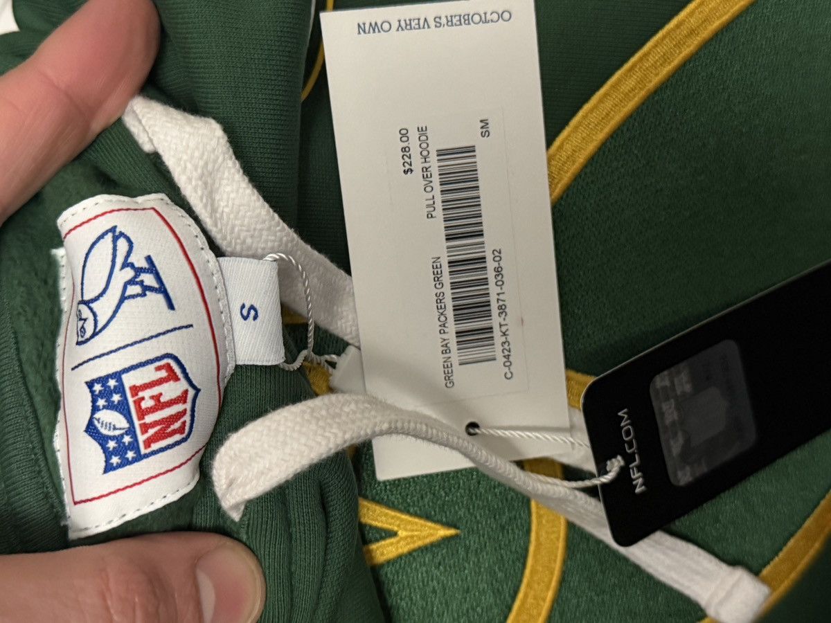 Drake OVO x NFL Green Bay Packers Icon Team OG Owl Hoodie Size US S / EU 44-46 / 1 - 9 Thumbnail