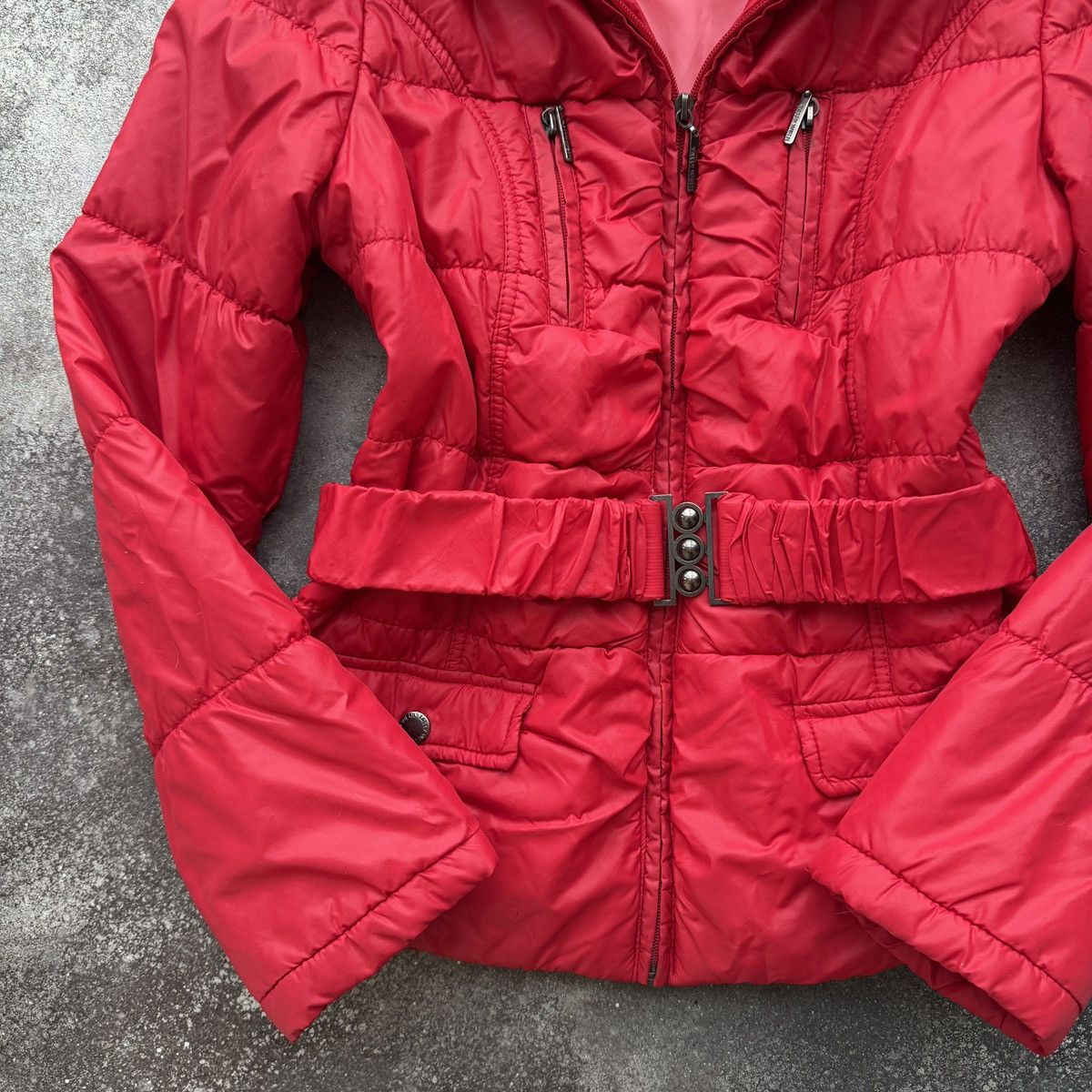 Japanese Brand Tally Weijl Y2K Vintage Arctic Princess Belted Jacket Size S / US 4 / IT 40 - 5 Thumbnail