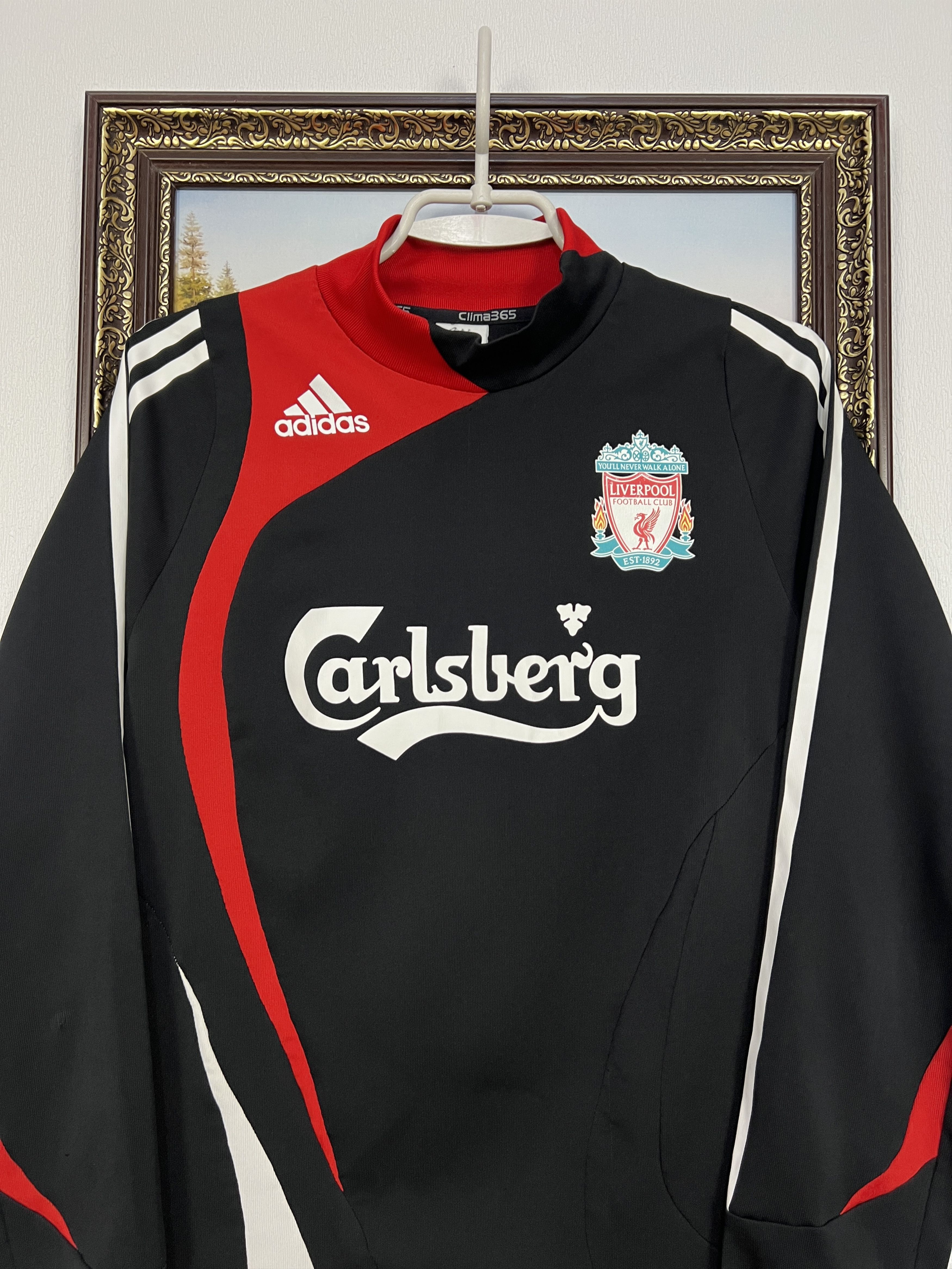 Adidas Vintage Adidas Liverpool Football Sweatshirt Soccer Size US S / EU 44-46 / 1 - 2 Thumbnail