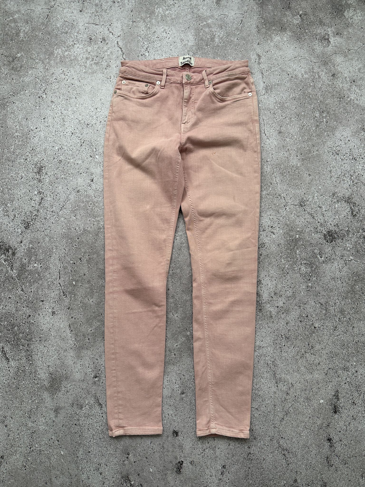 Acne Studios Acne Studios Skinny Pink Denim Pants Jeans 28x32 Size 28" / US 6 / IT 42 - 4 Thumbnail