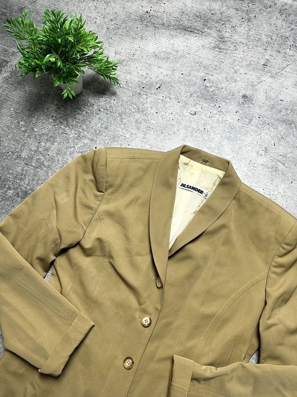 Jil Sander Vintage Jil Sander Blazer Casual Wool Womens Luxury Classic Size S / US 4 / IT 40 - 3 Thumbnail