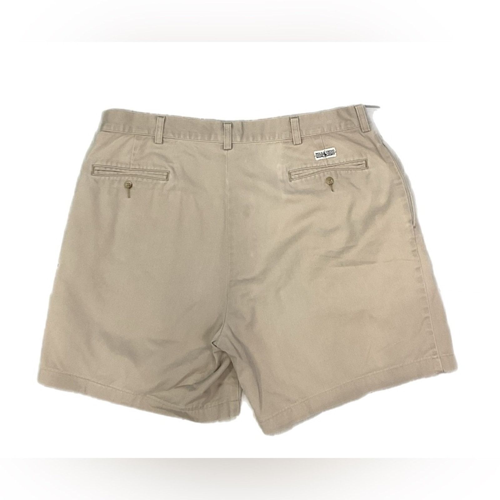 Polo Ralph Lauren Vintage Polo by Ralph Lauren Khaki Shorts Size 36" / US 14 / IT 50 - 2 Thumbnail
