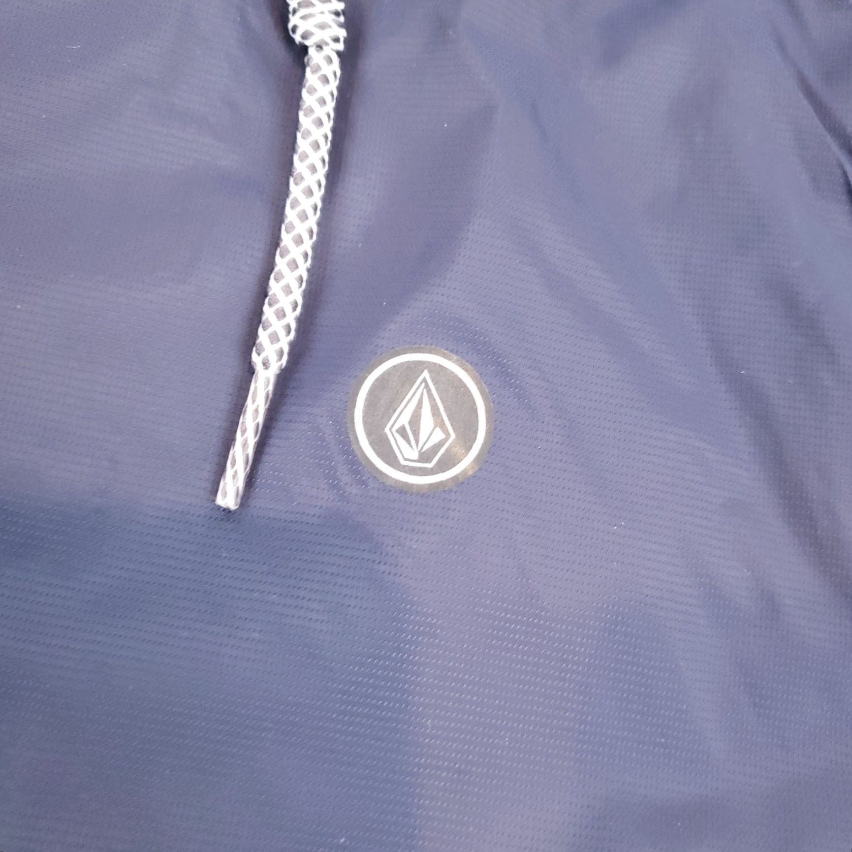 Volcom Volcom Mens Small Blue Lightweight Pullover Hooded Windbreaker Jacket 1/4 Zip Size US S / EU 44-46 / 1 - 5 Thumbnail