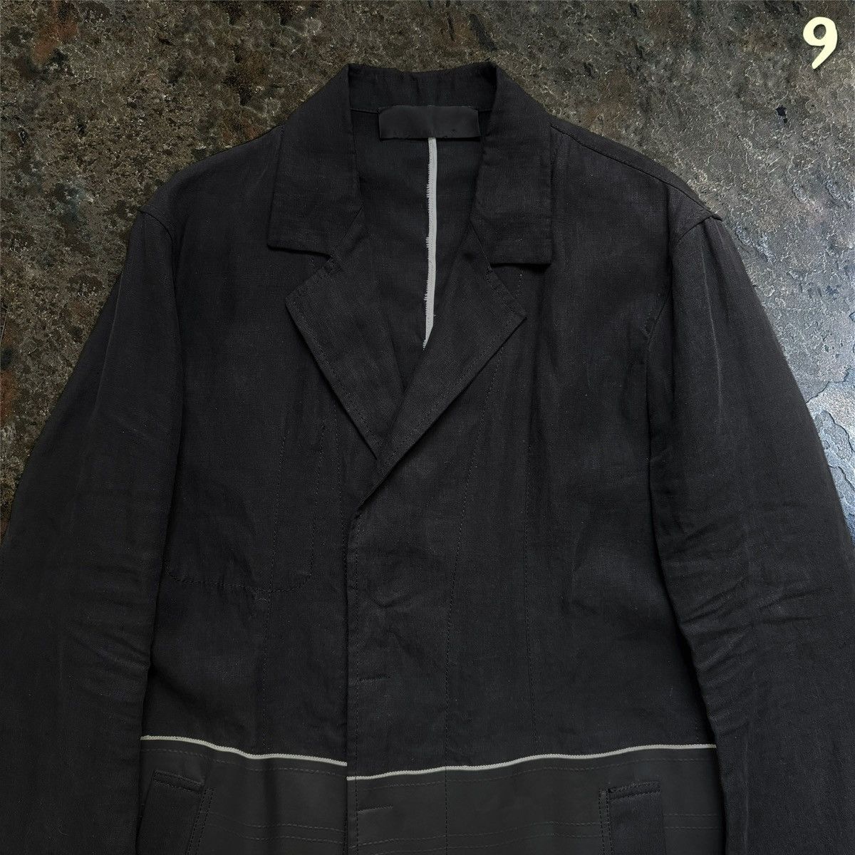Haider Ackermann Haider Ackermann SS20 Sample Asymetrical Luxury Mantel M Size US M / EU 48-50 / 2 - 2 Thumbnail