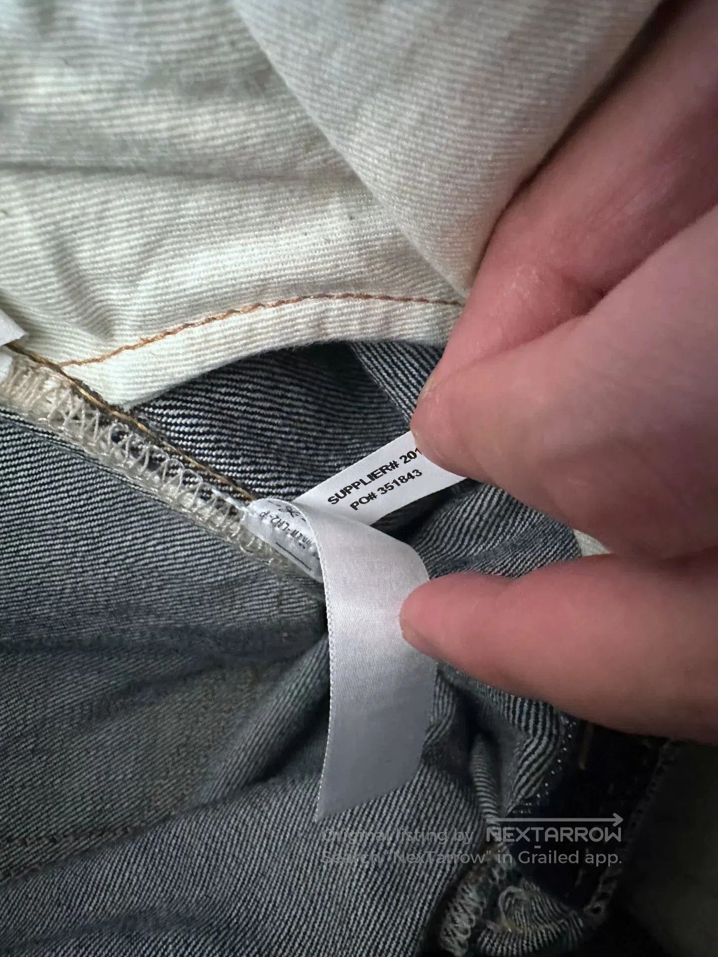 RRL Ralph Lauren rrl slim fit black denim jeans. Size US 32 / EU 48 - 6 Thumbnail