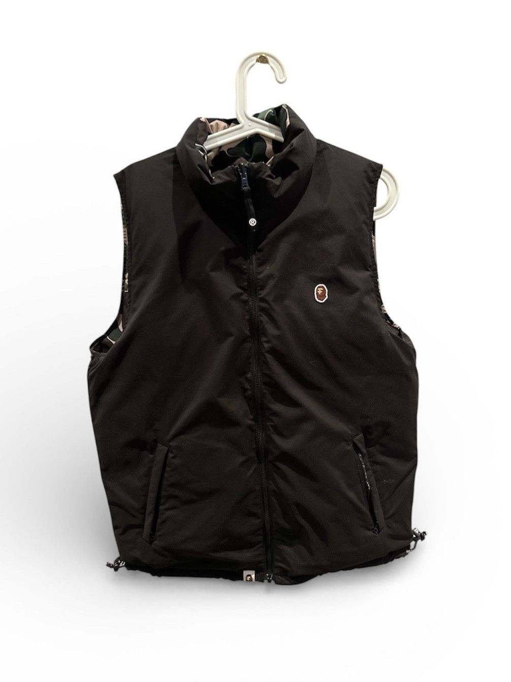 Bape BAPE Reversible 1st Camo Down Vest - Green/Black Size US S / EU 44-46 / 1 - 3 Thumbnail