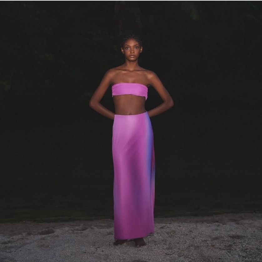 Other Baobab | Lila Dress in Enchanted Purple Reversible Midi XS Size XS / US 0-2 / IT 36-38 - 3 Thumbnail