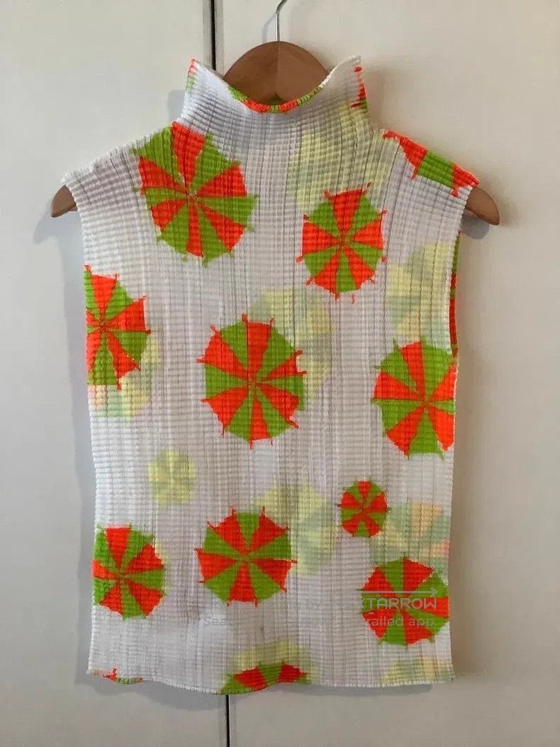Issey Miyake Issey Miyake Ruched Tank Top Size M / US 6-8 / IT 42-44 - 2 Thumbnail