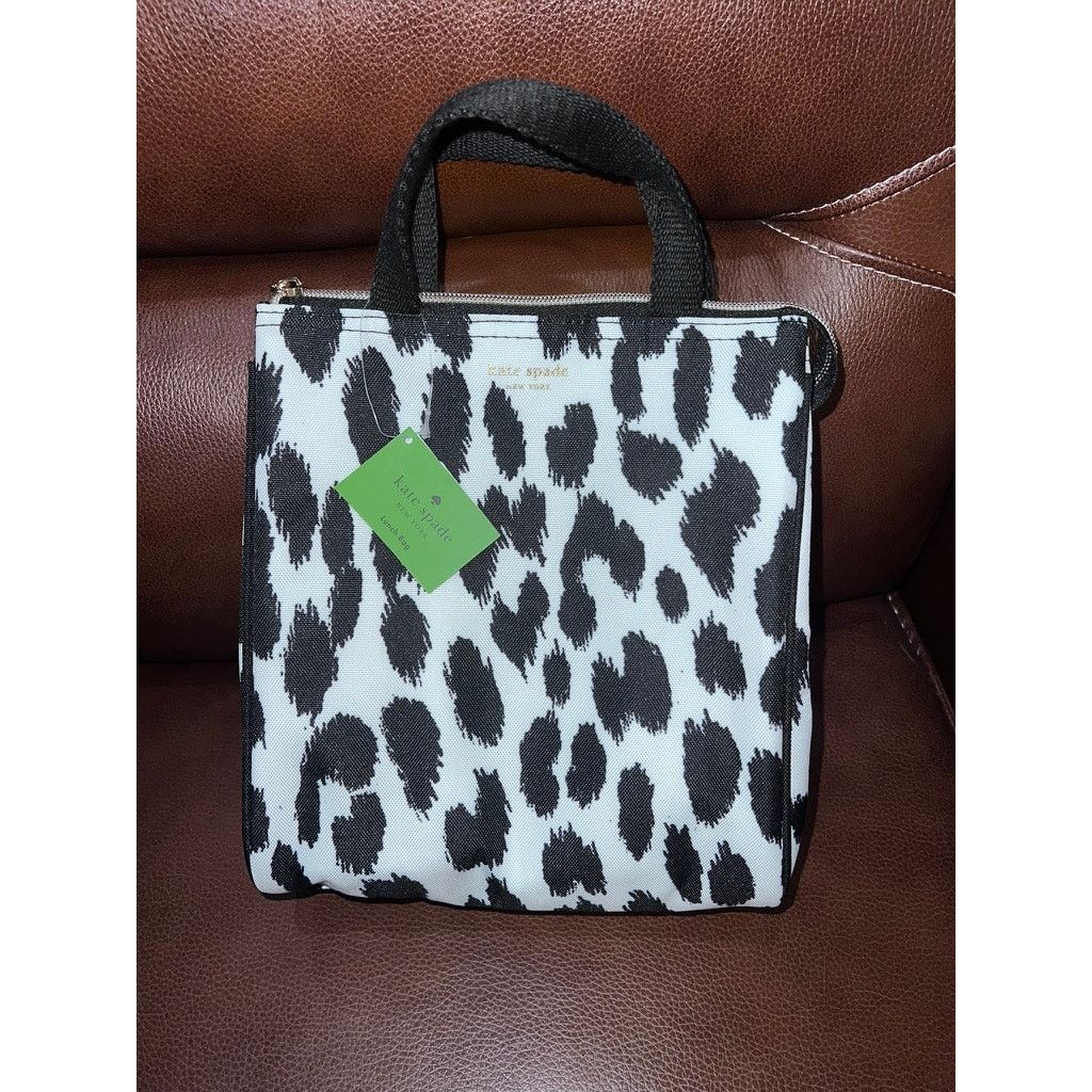 Kate Spade NWT Kate Spade Modern Leopard Print Lunch Bag Tote Unisex Size ONE SIZE - 1 Thumbnail