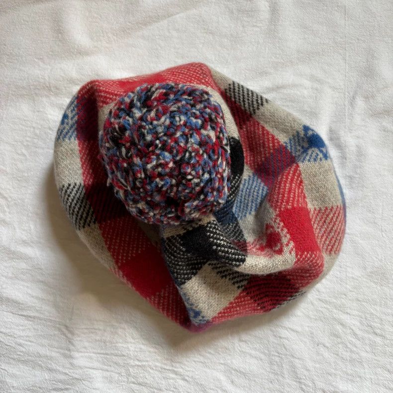 Vivienne Westwood Vivienne Westwood A plaid woolen hat Size ONE SIZE - 6 Thumbnail