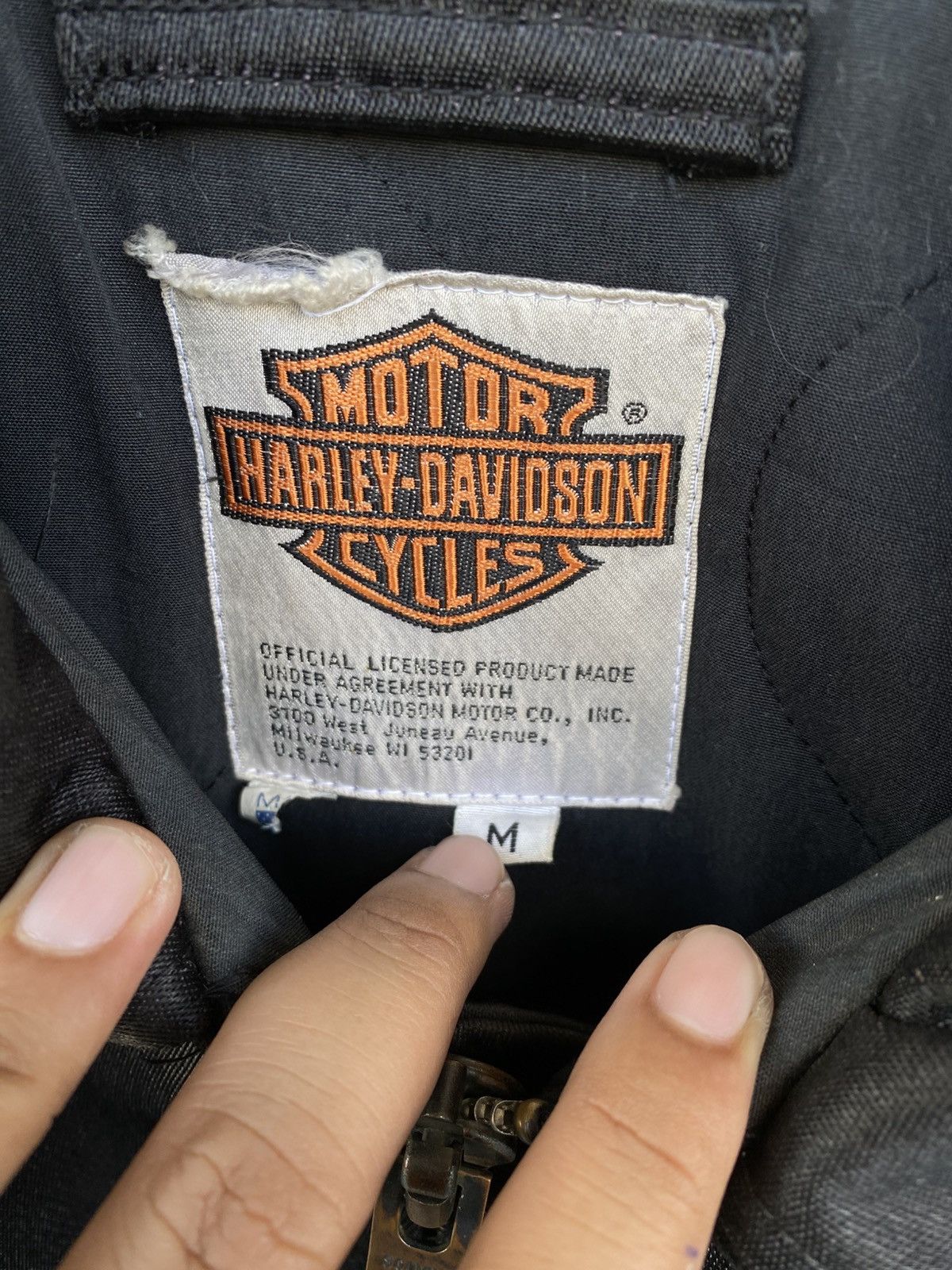 Harley Davidson Vintage harley davidson CWU 45 rare bomber jacket Size US M / EU 48-50 / 2 - 3 Thumbnail