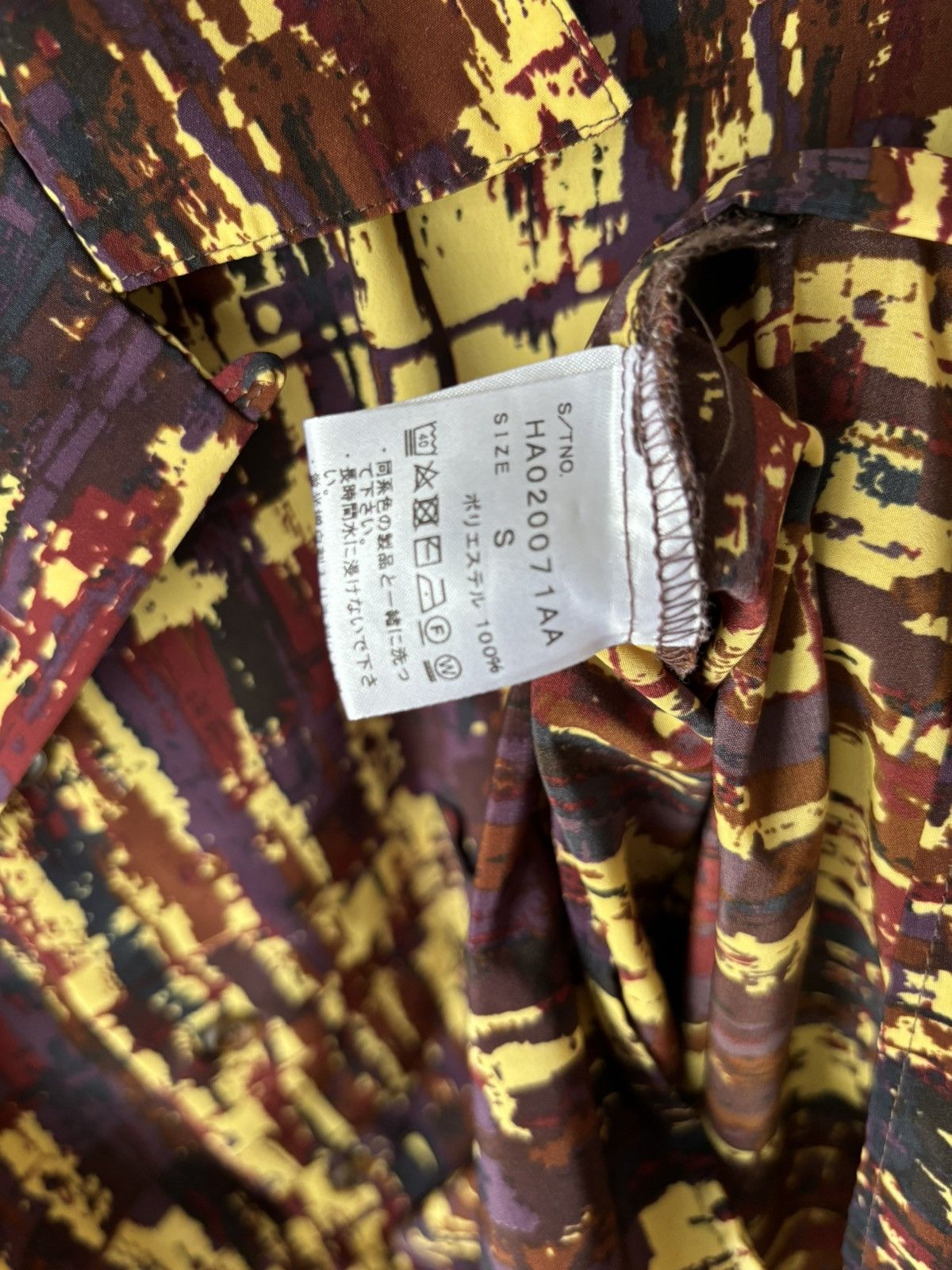 Hare Abstract Camp Collar Button Shirt