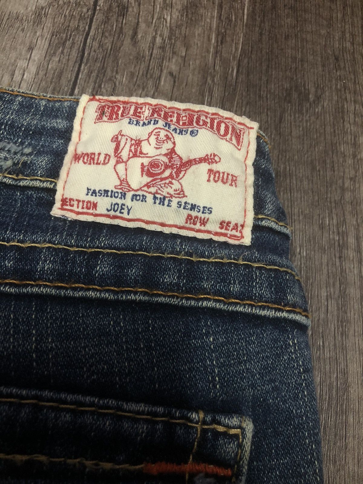 Japanese Brand TRUE RELIGION FLARED JEANS Size 30" / US 8 / IT 44 - 12 Thumbnail