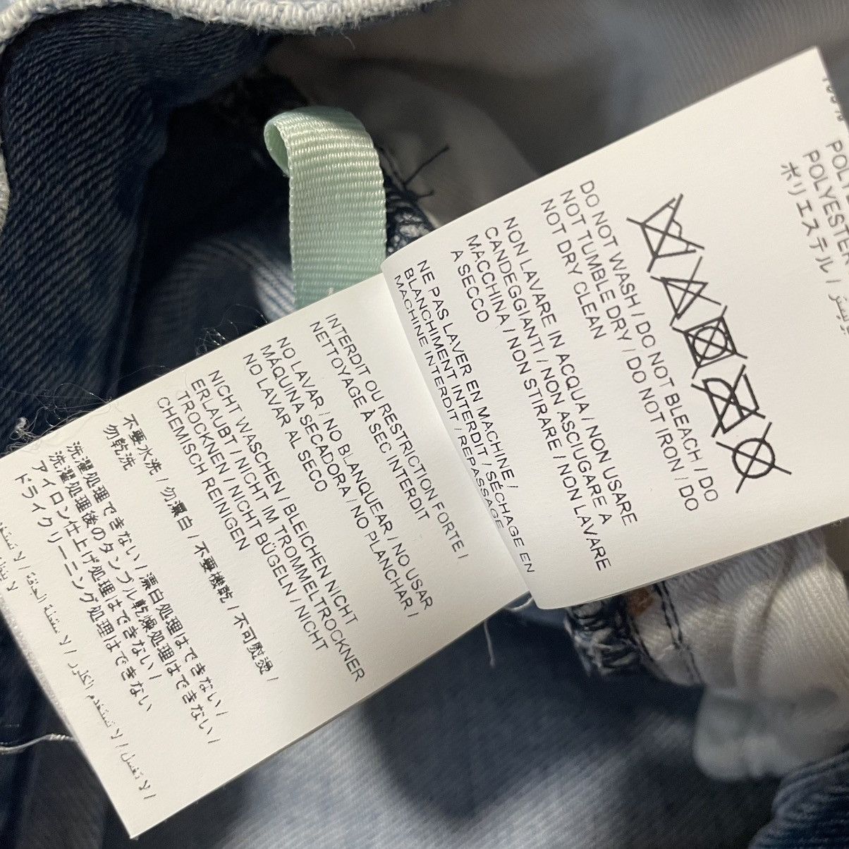 Off-White Off White Ev Bravado Crystal Distressed Denim Jeans Size US 30 / EU 46 - 12 Thumbnail