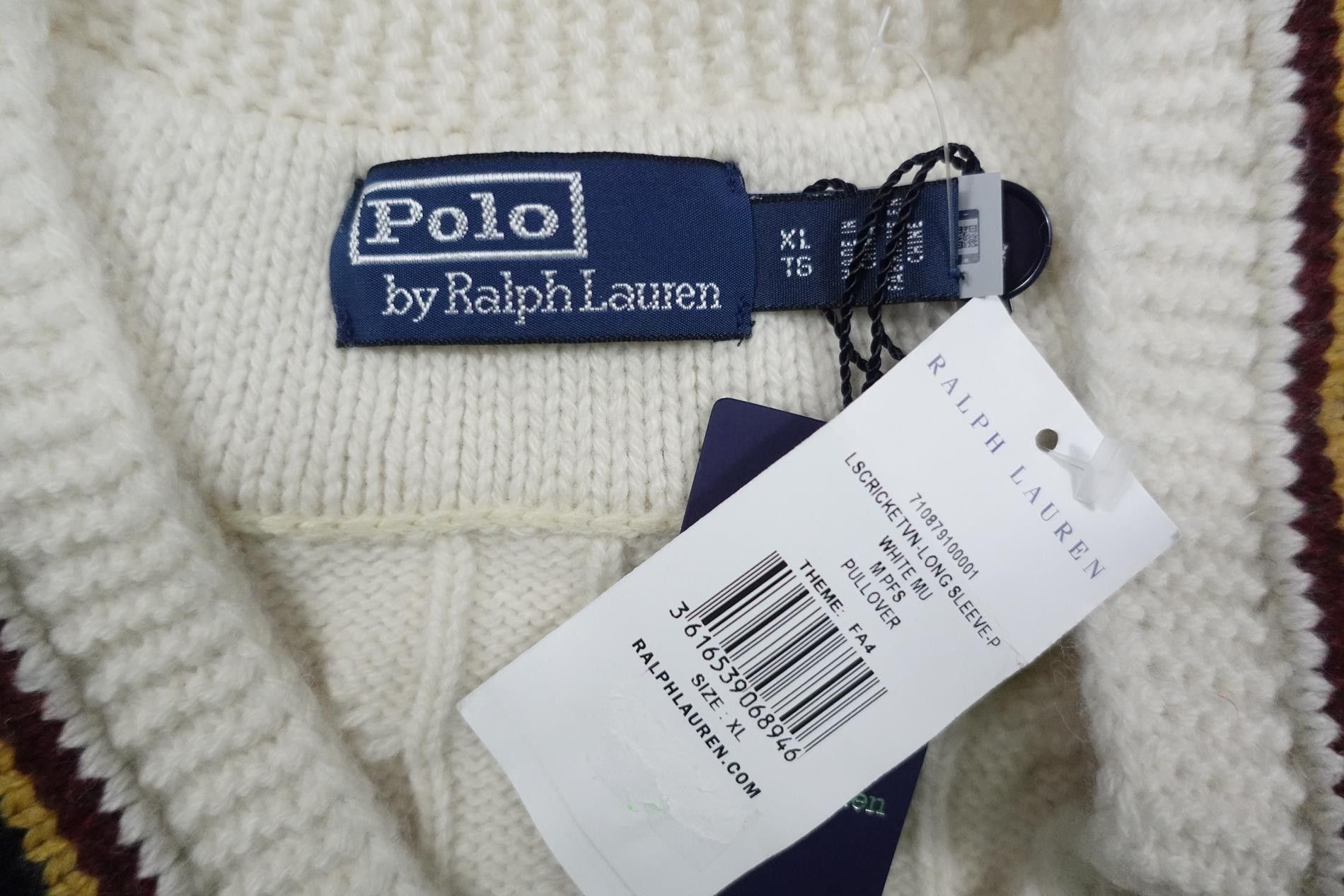 Polo Ralph Lauren Polo Ralph Lauren Sweater Jumper Cricket Cable Knit NWT XL Size US XL / EU 56 / 4 - 3 Thumbnail