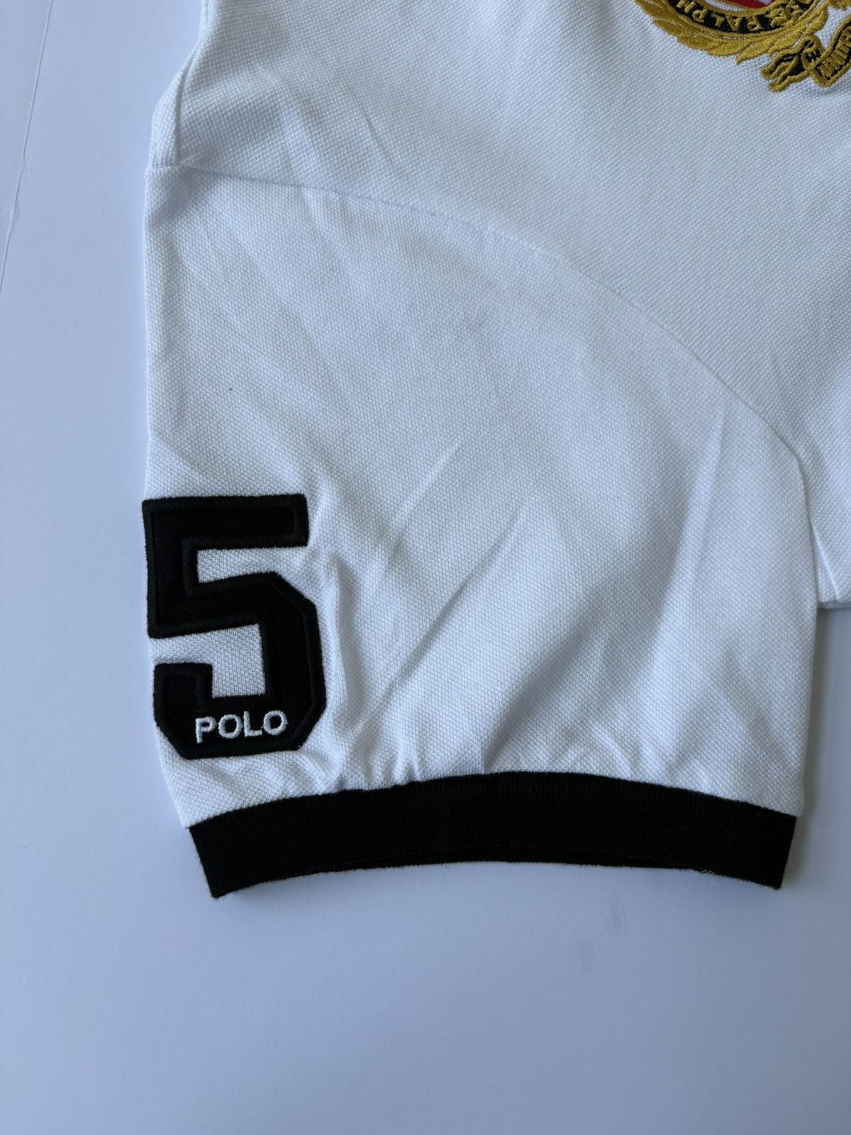 Polo Ralph Lauren White Miami Polo Ralph Lauren Shirt L Size US L / EU 52-54 / 3 - 5 Thumbnail