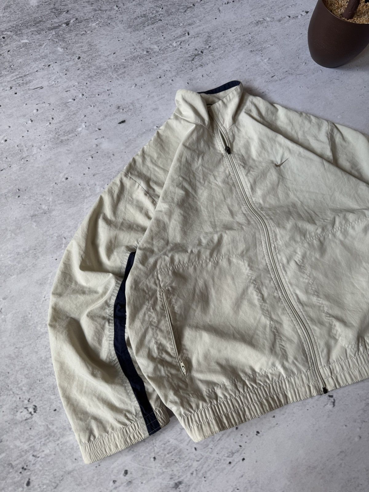 Nike × Vintage NIKE VINTAGE BASIC LOGO OVERSIZE BAGGY LIGHT JACKET Size US M / EU 48-50 / 2 - 2 Thumbnail