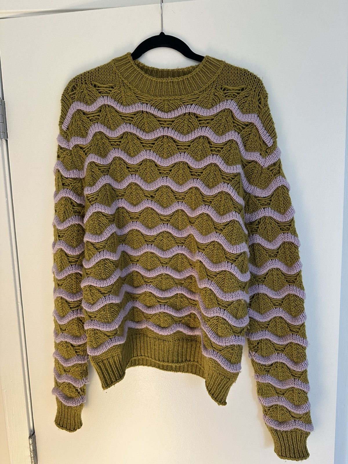 Acne Studios Acne Studios Striped Wool Sweater 2015 Size US M / EU 48-50 / 2 - 1 Thumbnail