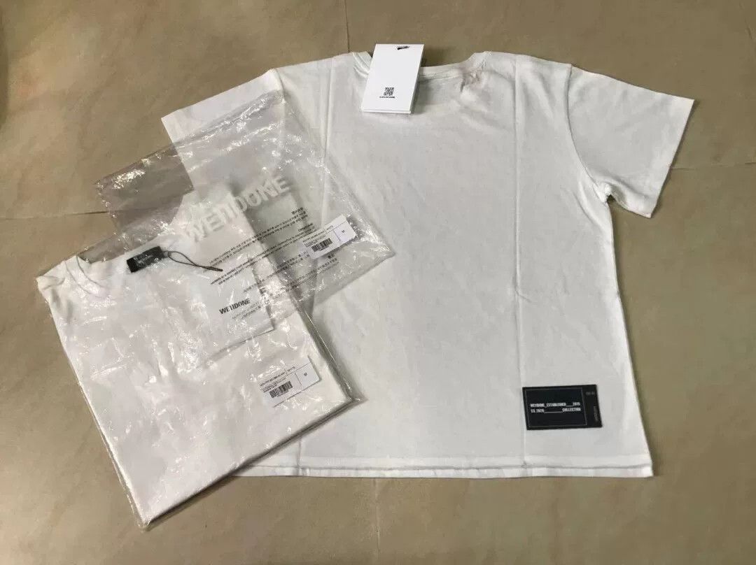 WE11DONE we11done Small Logo Short Sleeve Size US M / EU 48-50 / 2 - 1 Thumbnail
