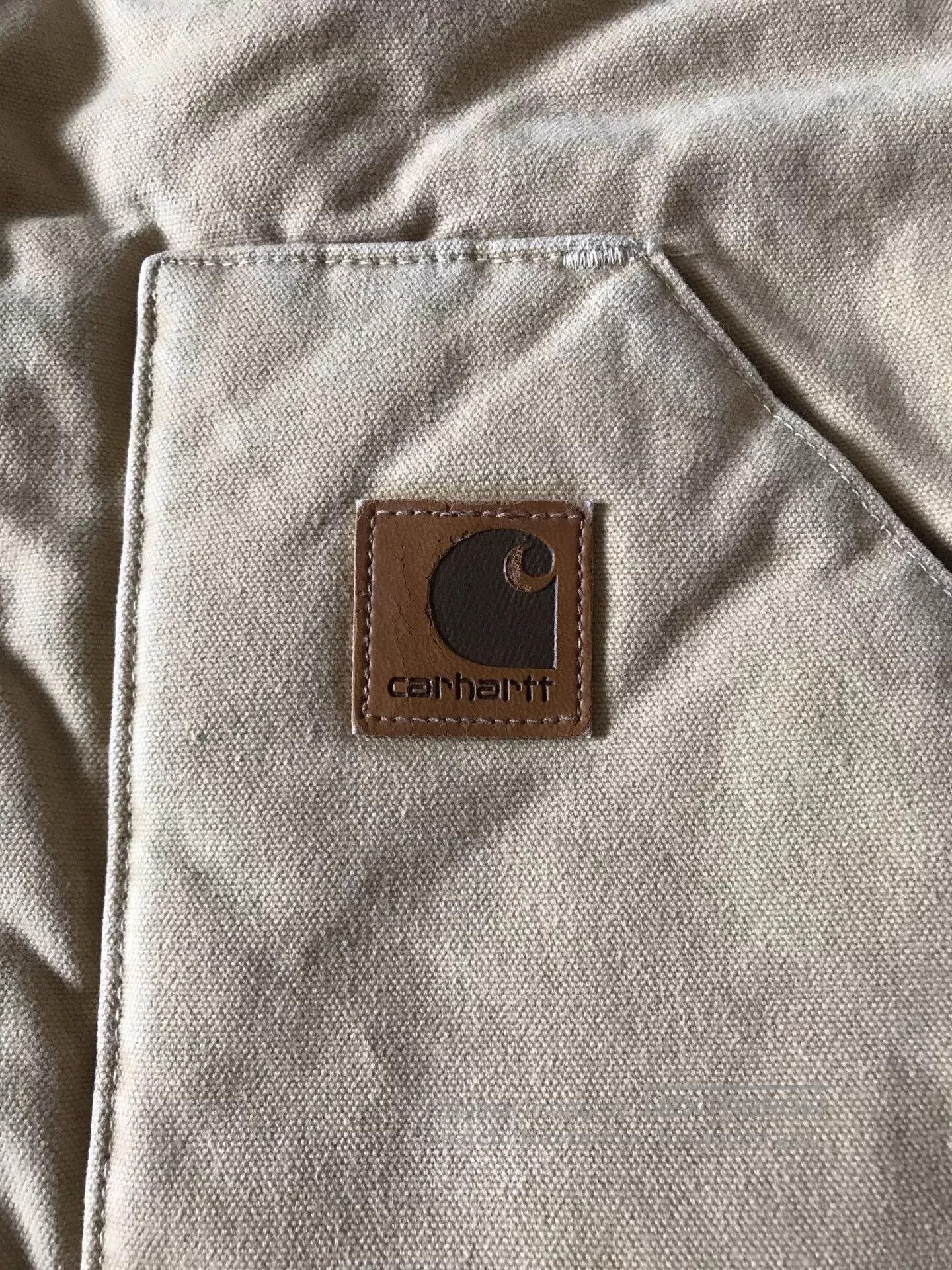 Carhartt Carhartt V02 WET Wheat Canvas Vest. Size US L / EU 52-54 / 3 - 6 Thumbnail