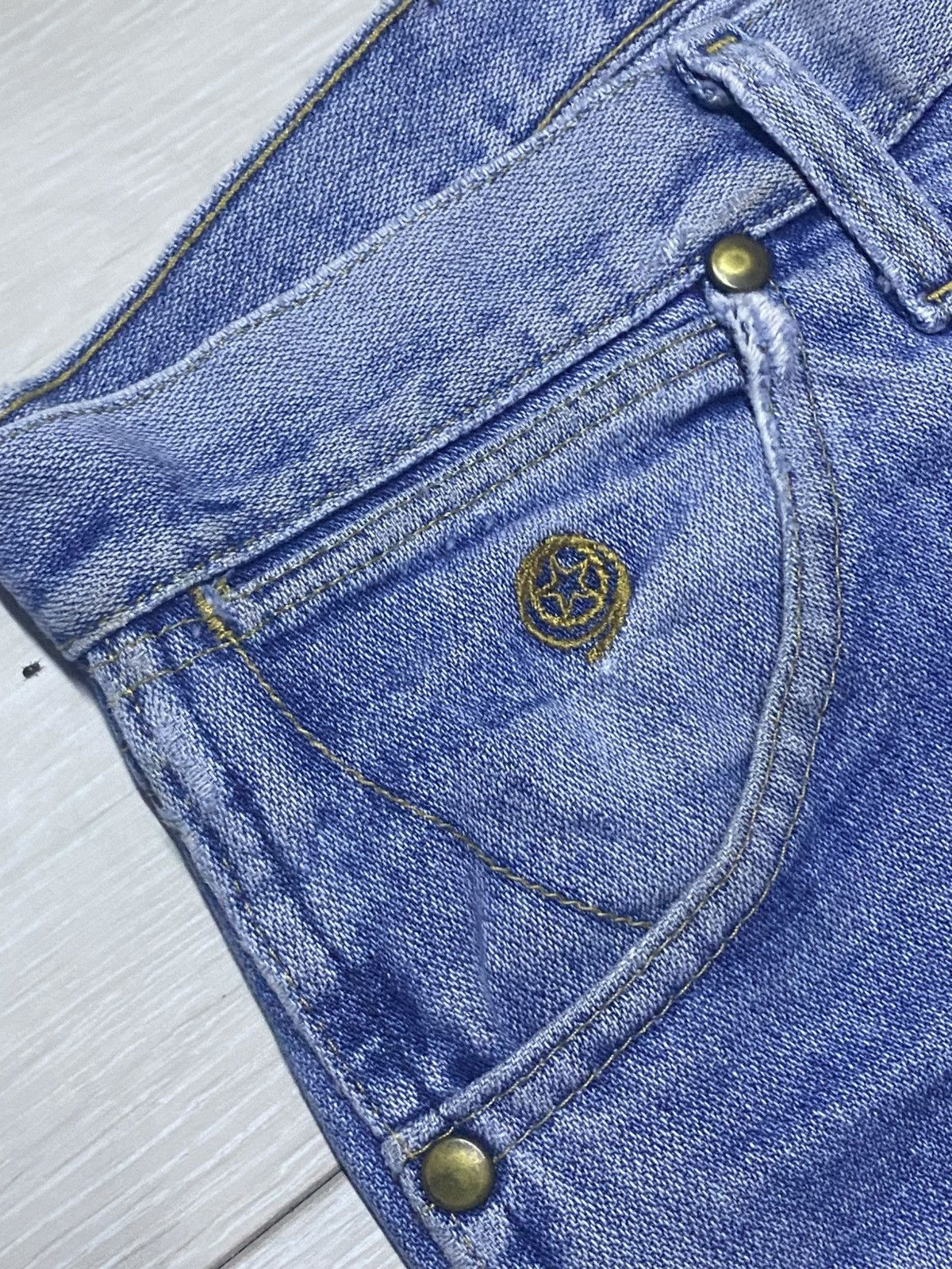 Sandro × Wrangler Vintage Wrangler George Strait Blue Wash Jeans Size US 34 / EU 50 - 9 Thumbnail