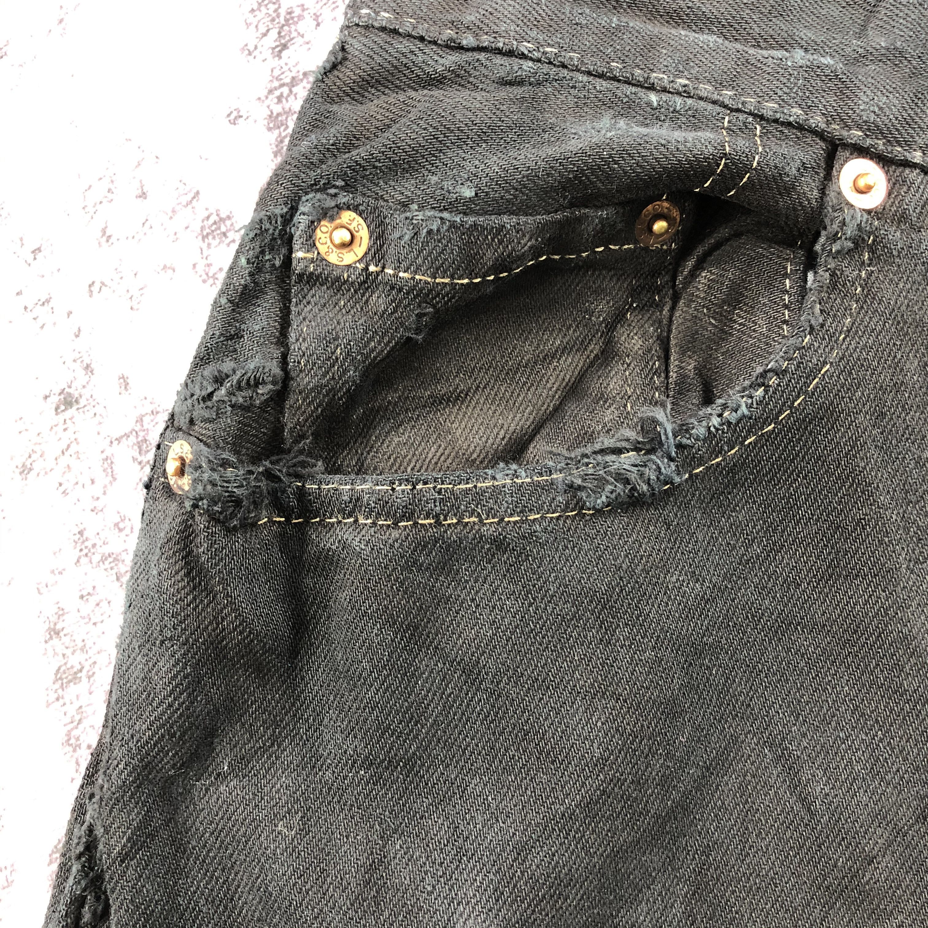 Levi's 90s Vintage Levis 501 Earth Tone Jeans-JM2361 Size US 32 / EU 48 - 13 Thumbnail