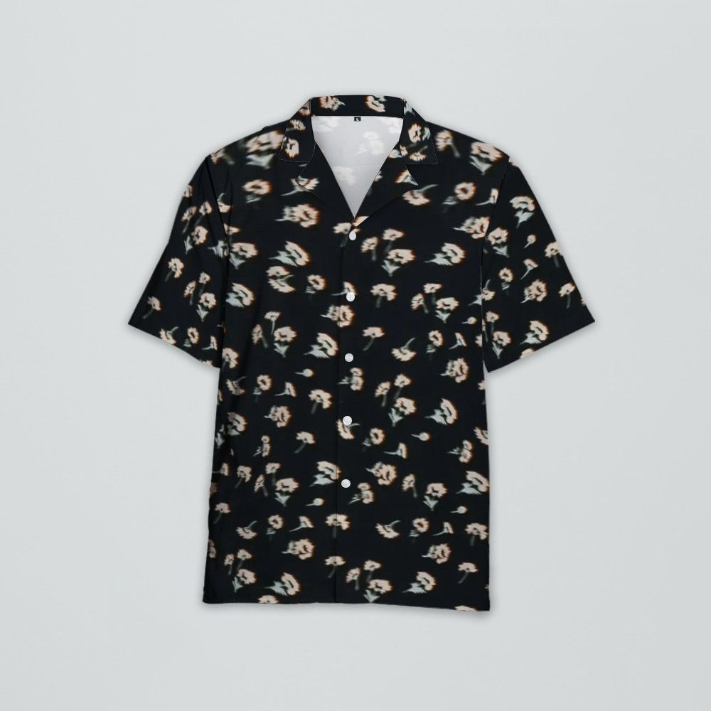 Designer Floral-Print Shirt – Timeless Elegance with a Vibrant Touch Size US L / EU 52-54 / 3 - 1 Thumbnail