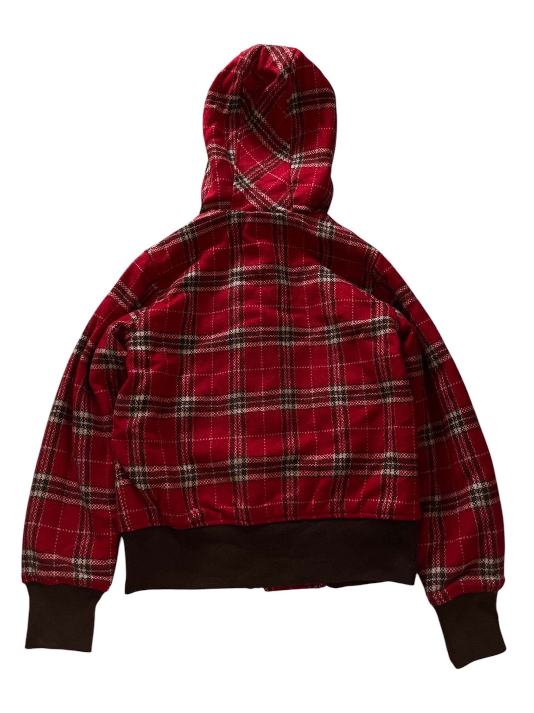 Angel Blue 💥LAST PRICE💥Angel Blue Japanese - Fur Wool Plaid Hoodie Size S / US 4 / IT 40 - 5 Thumbnail