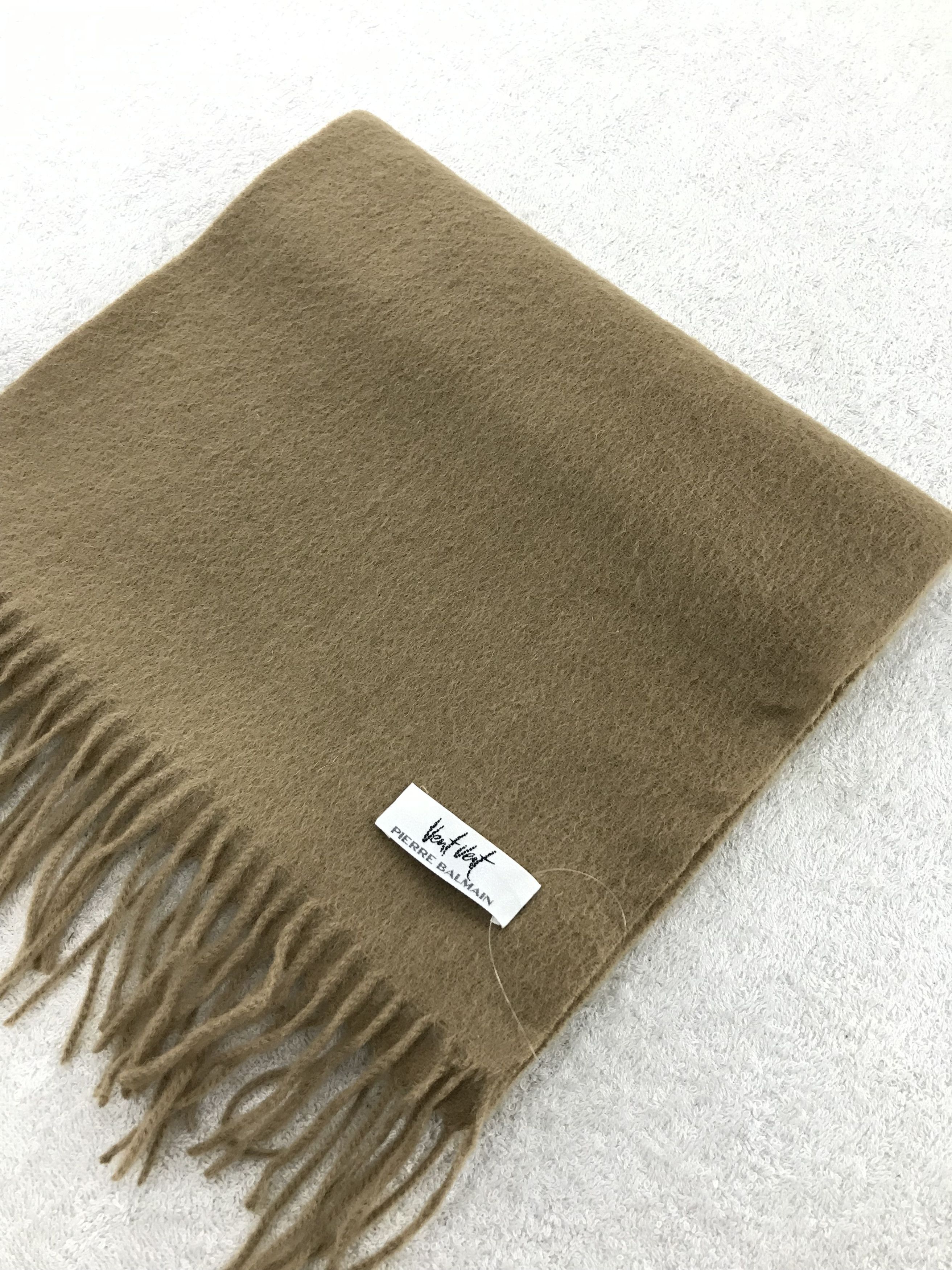 Vintage Vent Vent Pierre Balmain Scarf / Muffler / Neckwear - WW1078 Size ONE SIZE - 3 Thumbnail